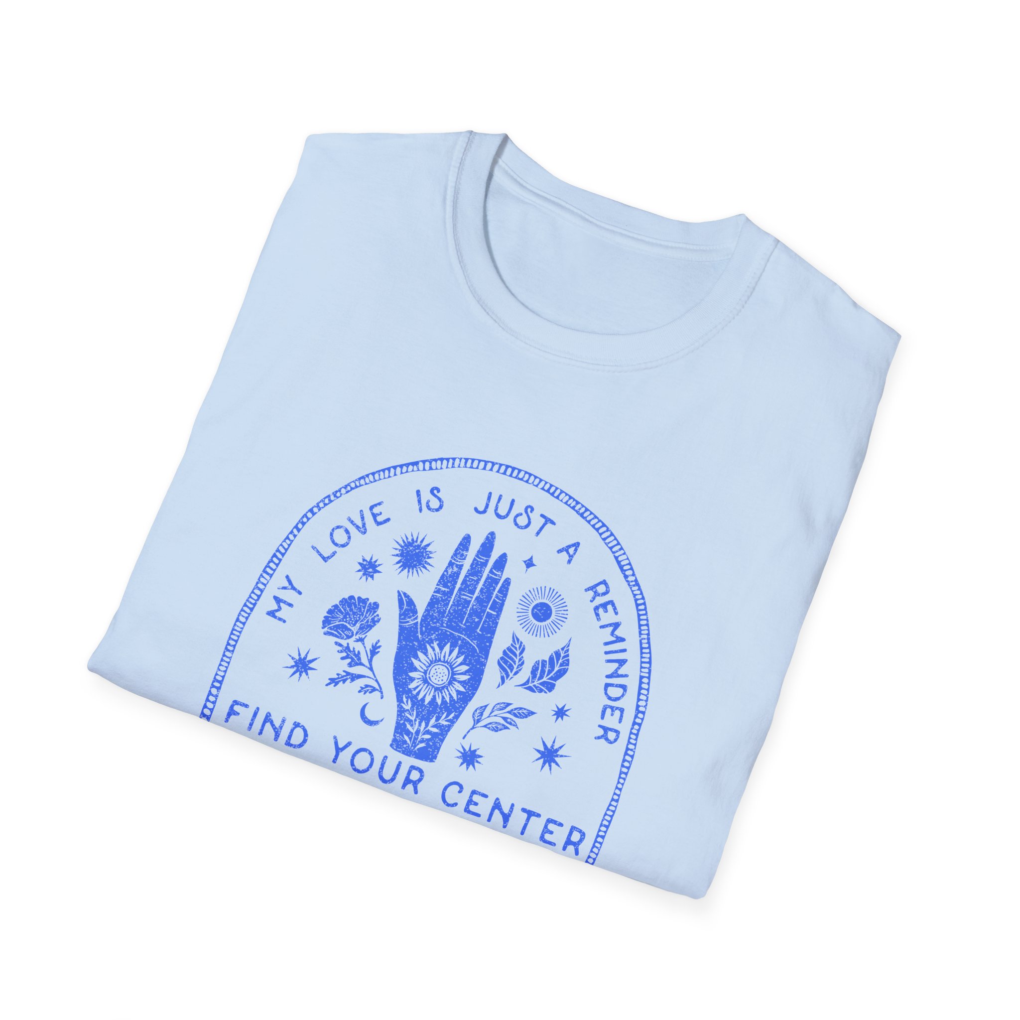 Trevor Hall Find Your Center Unisex Softstyle T-Shirt