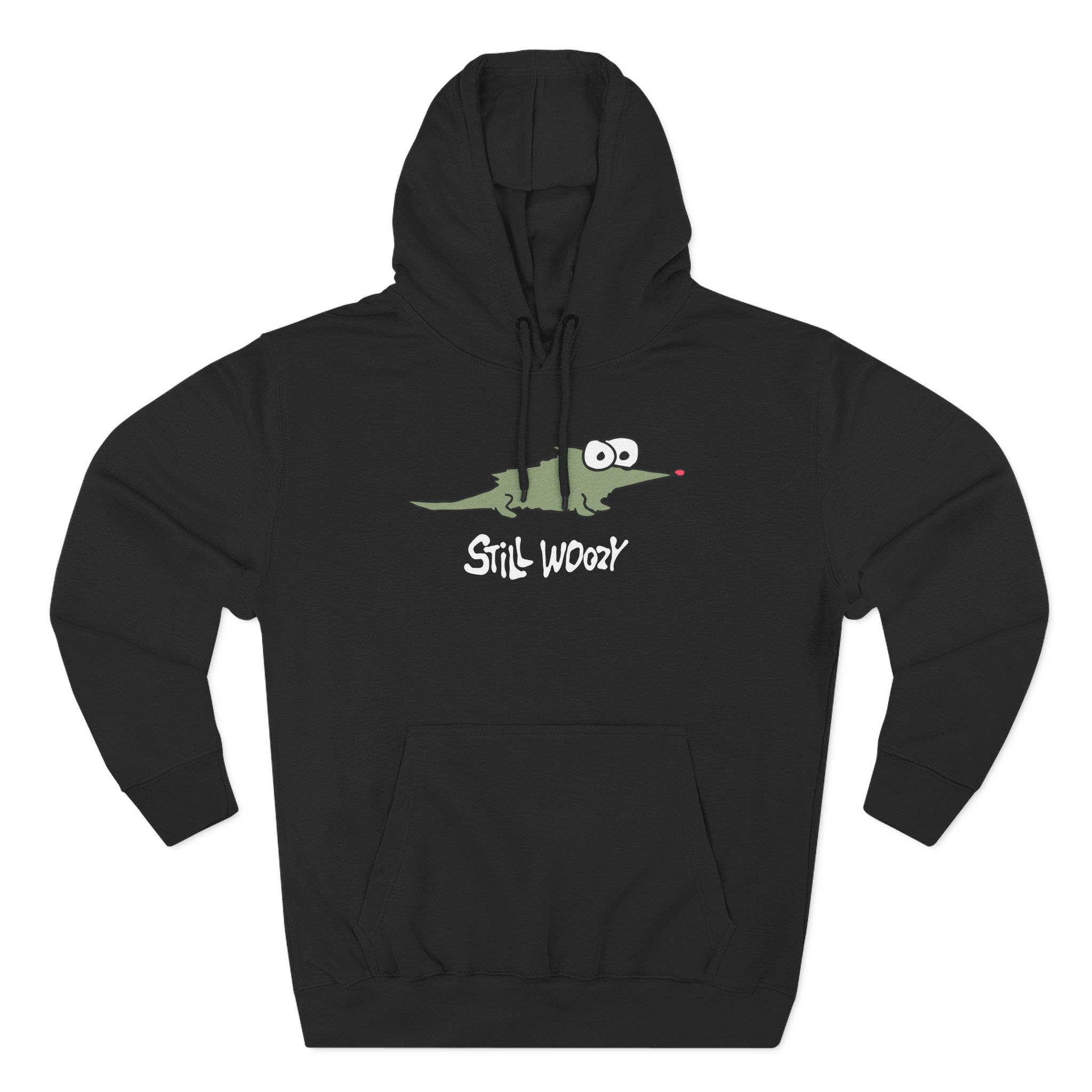 Still Woozy Three-Panel Fleece Hoodie