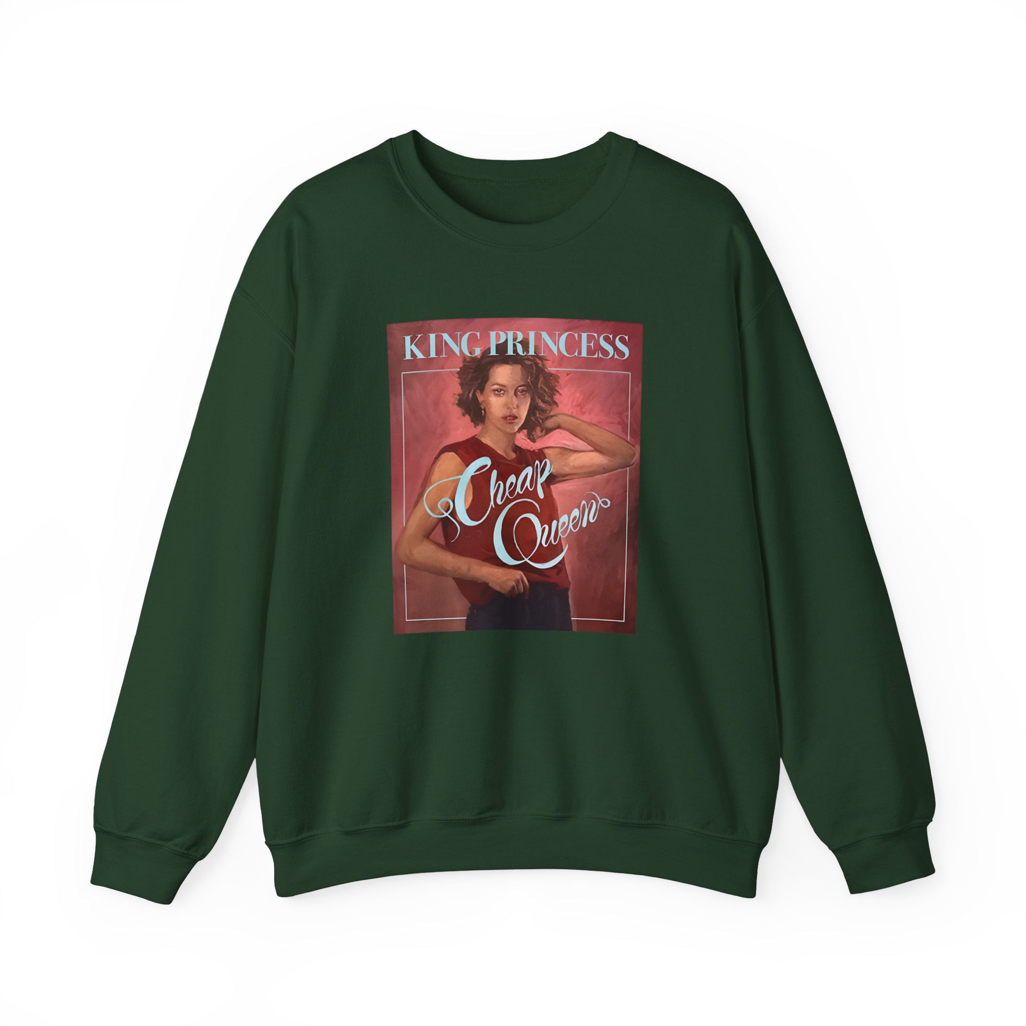 King Princess Cheap Queen Unisex Heavy Blendâ„¢ Crewneck Sweatshirt