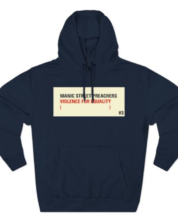 Manic Street Preachers Three-Panel Fleece Hoodie