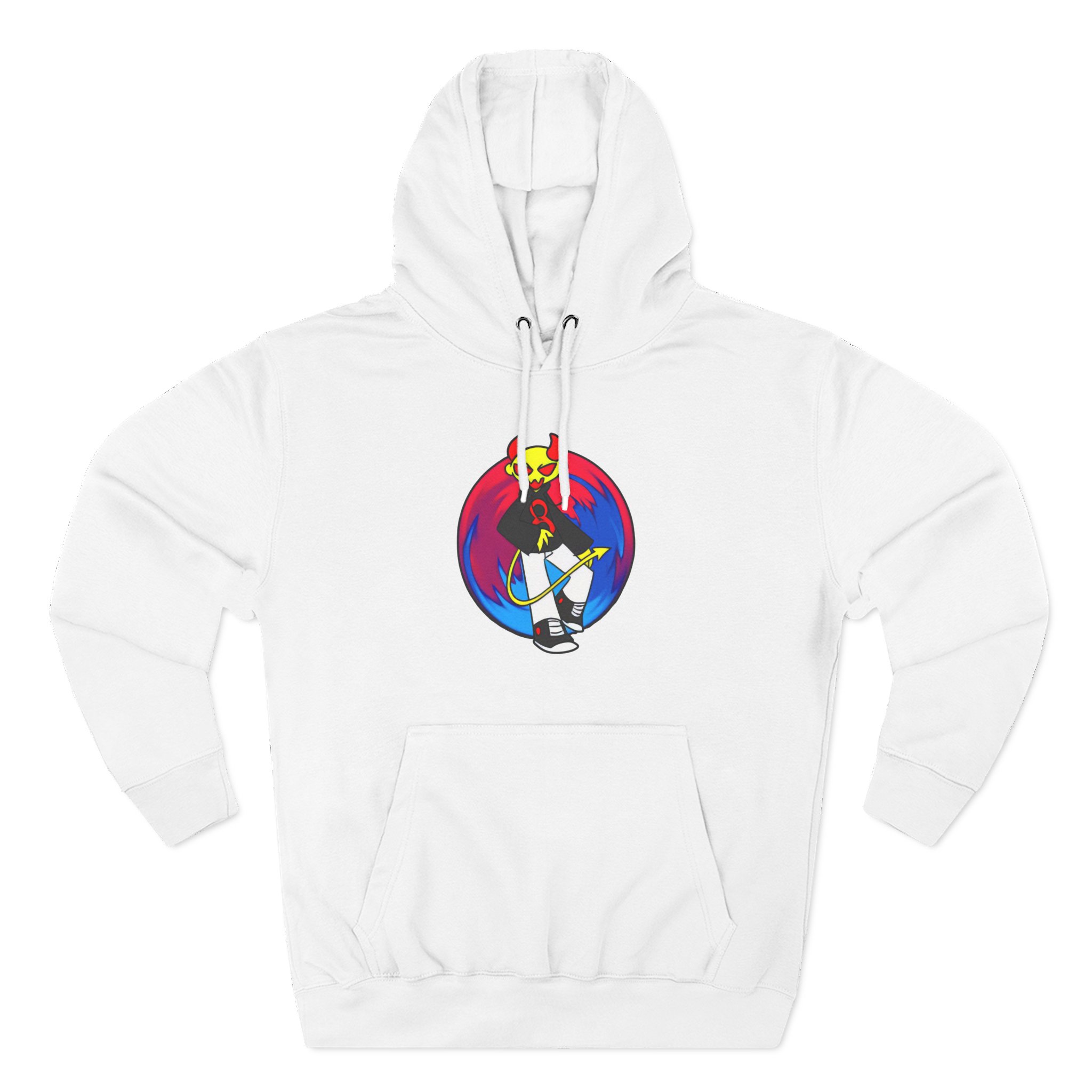 Lemon Demon Three-Panel Fleece Hoodie