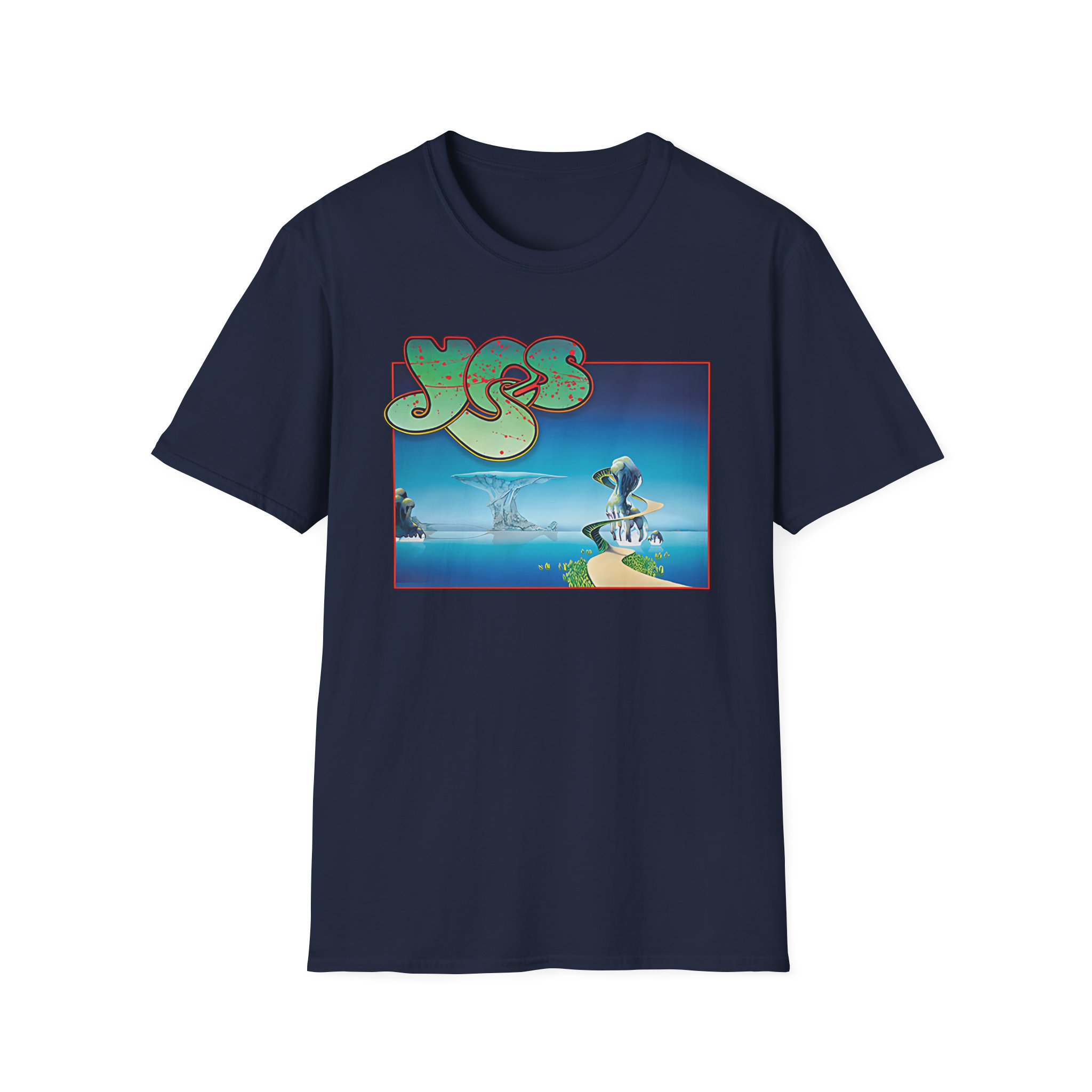 Yes Song Album Cover Unisex Softstyle T-Shirt