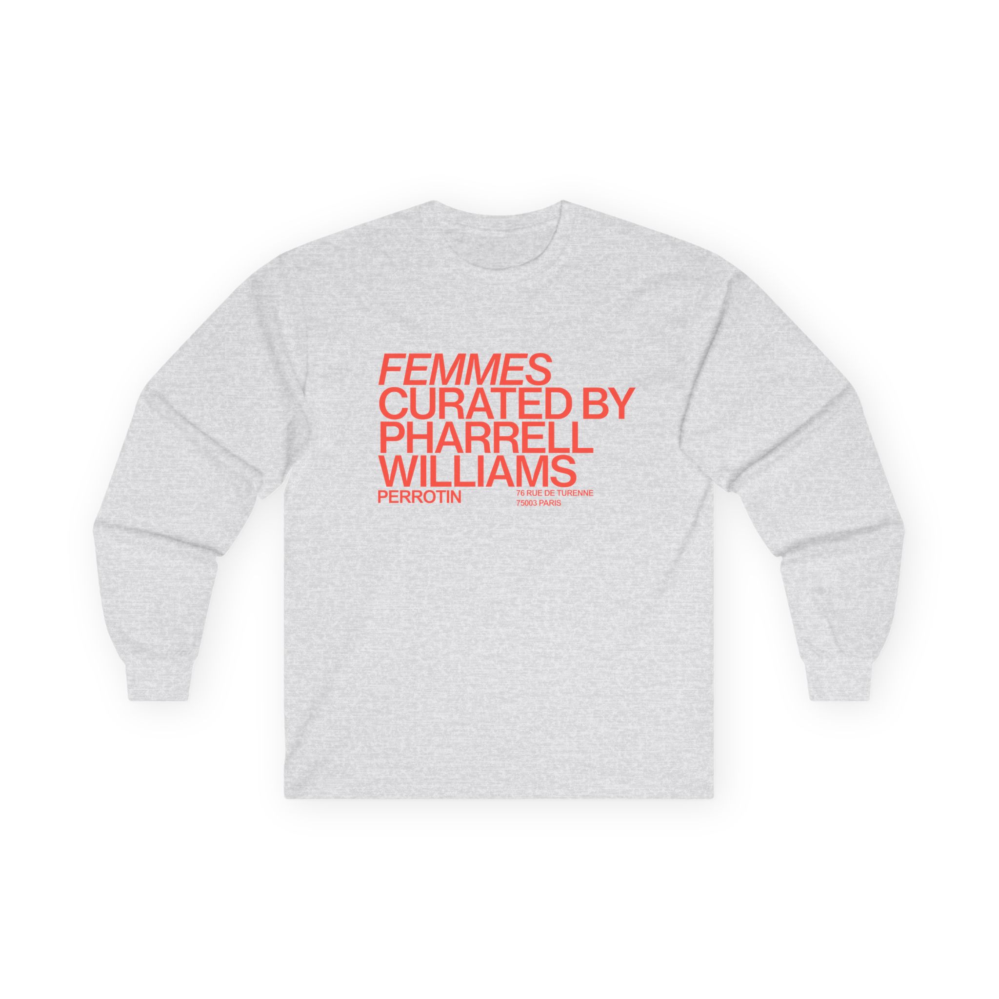 Pharrell Williams Femmes Unisex Ultra Cotton Long Sleeve Tee