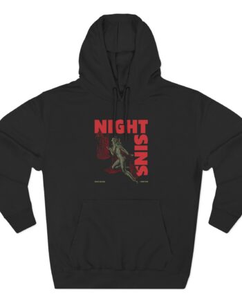Night Sins Shrine Three-Panel Fleece Hoodie