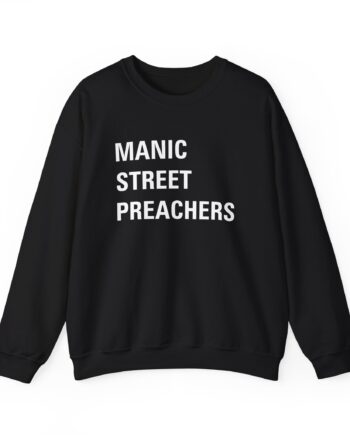 Manic Street Preachers Block Logo Unisex Heavy Blend™ Crewneck Sweatshirt
