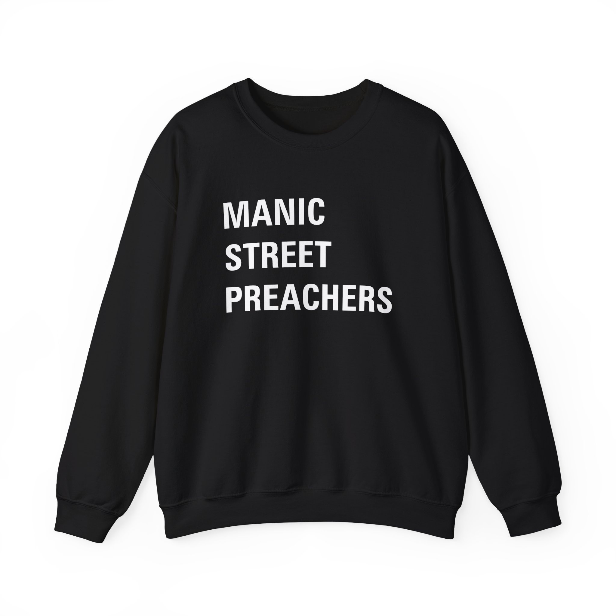 Manic Street Preachers Block Logo Unisex Heavy Blendâ„¢ Crewneck Sweatshirt