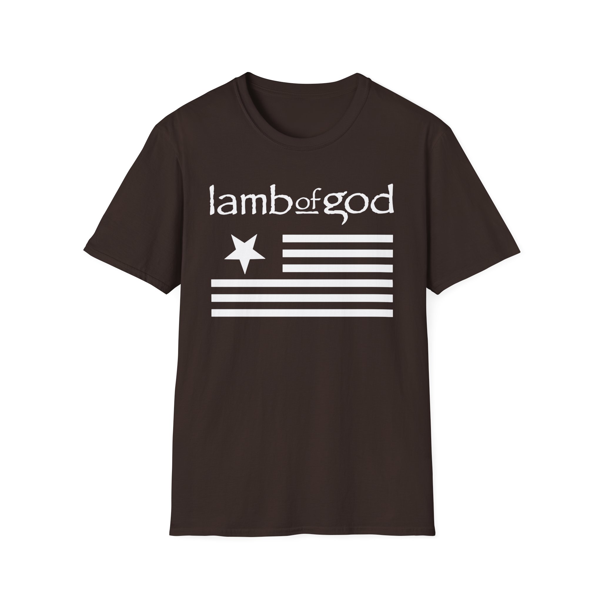 Lamb of God Flag Unisex Softstyle T-Shirt