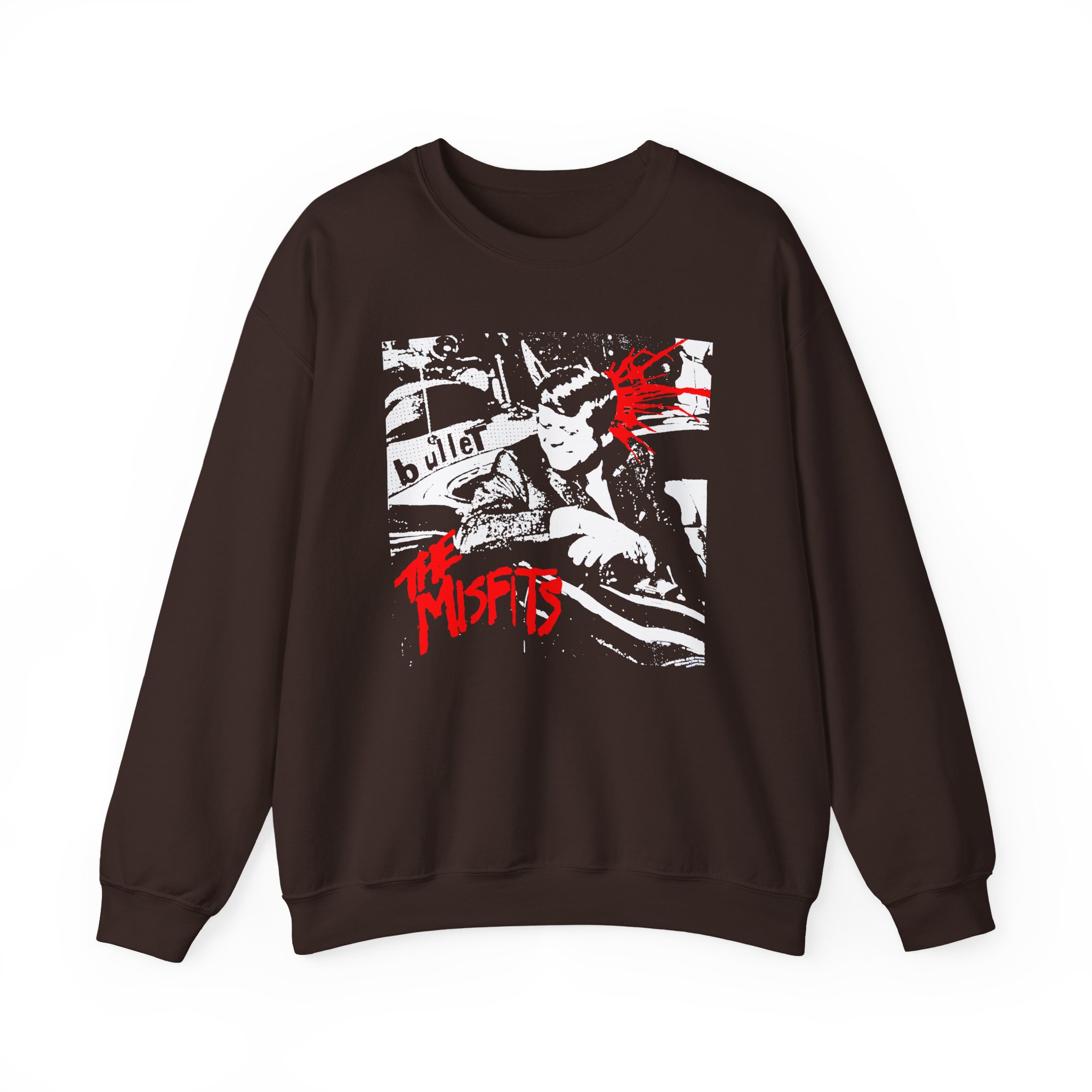 Misfits Bullet Unisex Heavy Blendâ„¢ Crewneck Sweatshirt