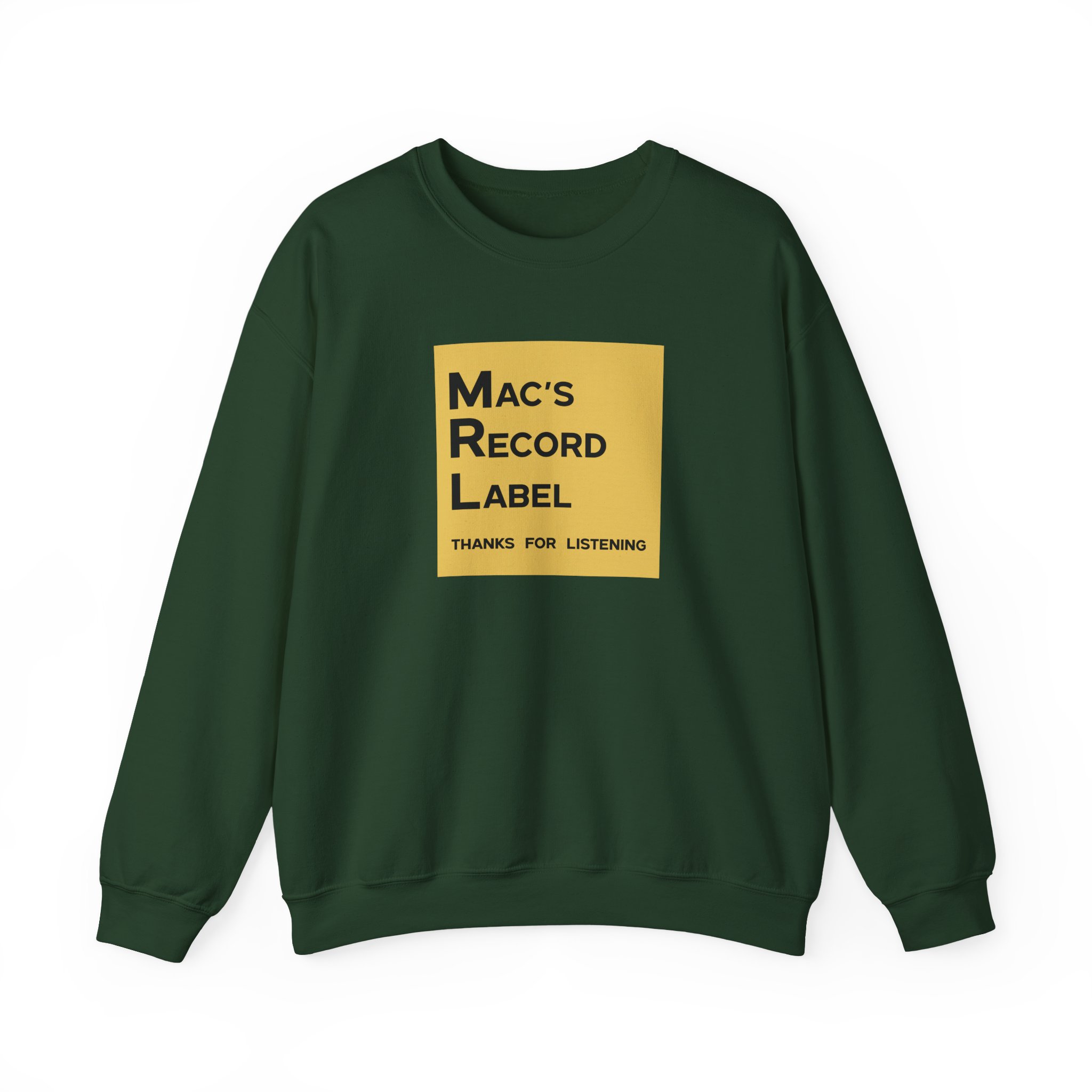 Mac Demarco Label Logo Unisex Heavy Blendâ„¢ Crewneck Sweatshirt