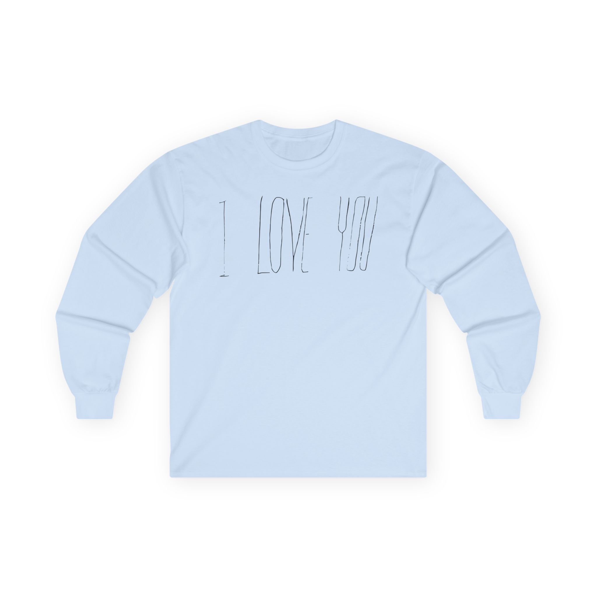 Kurt Cobain I Love You Unisex Ultra Cotton Long Sleeve Tee