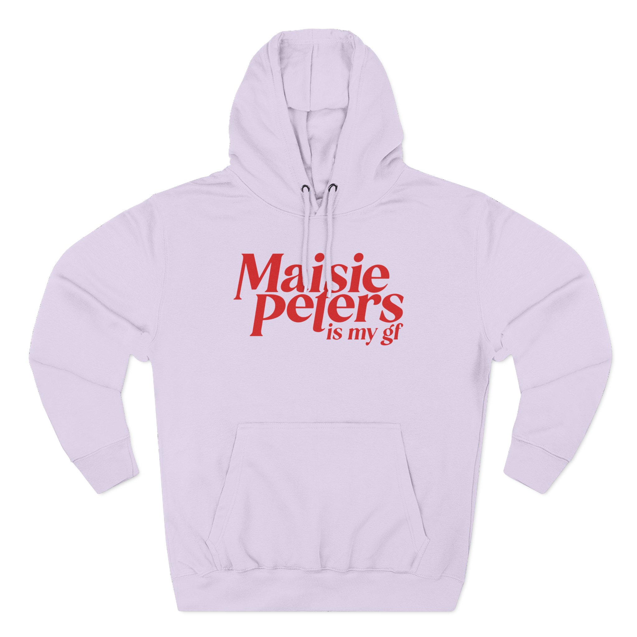 Maisie Peters is My Gf Three-Panel Fleece Hoodie