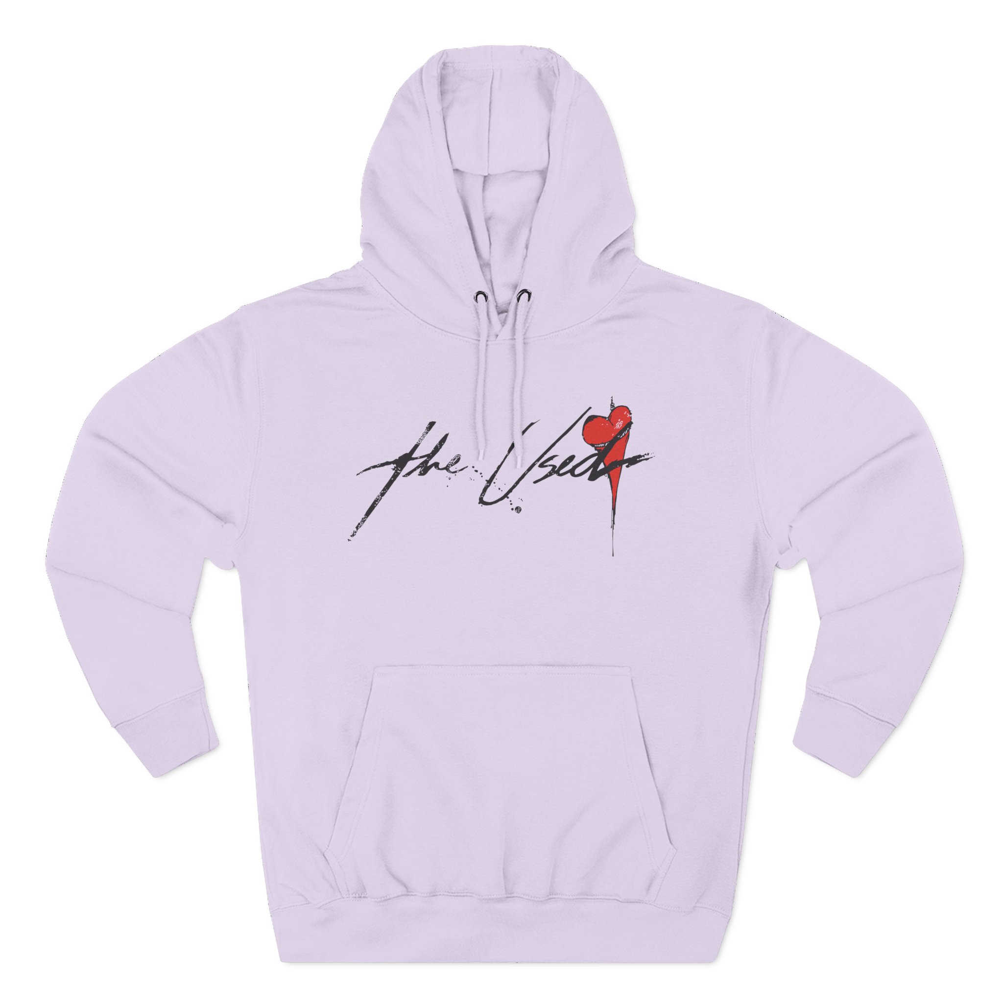 The Used Heart Noose Three-Panel Fleece Hoodie