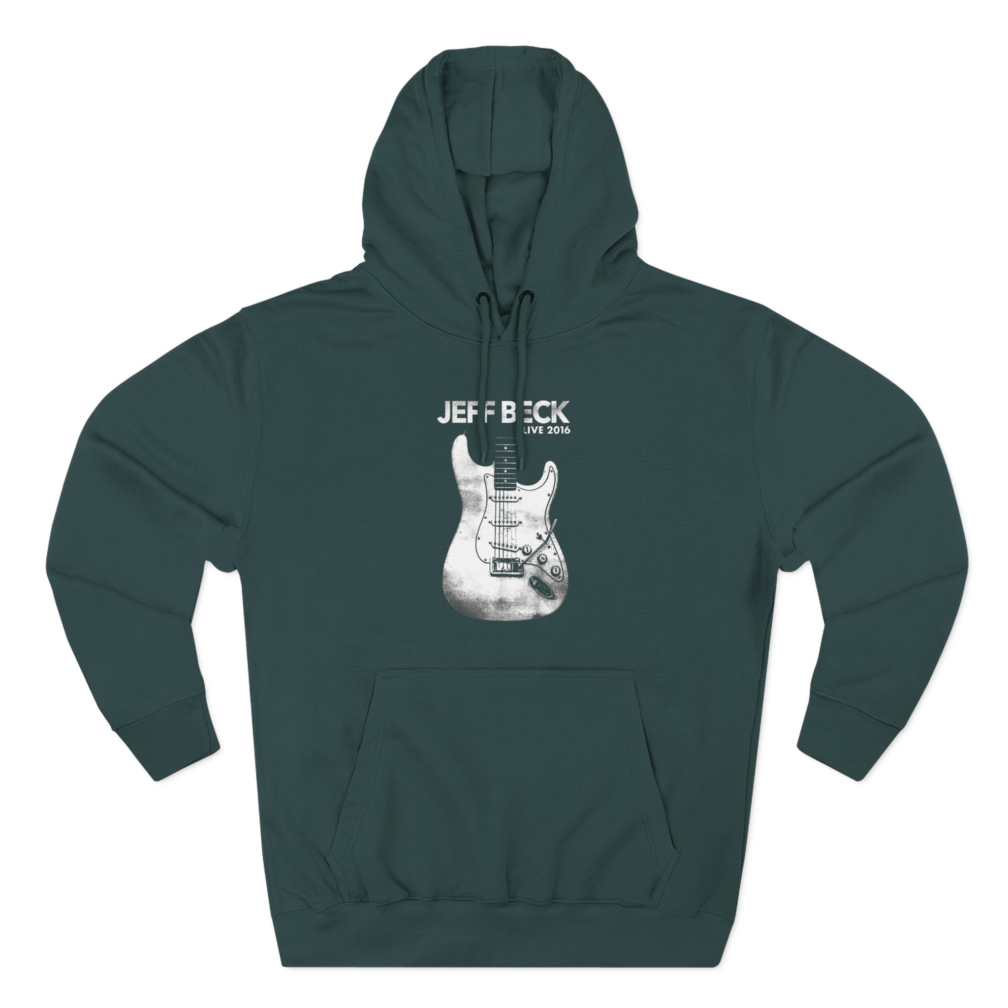 Jeff Beck Live in the Dark Three-Panel Fleece Hoodie
