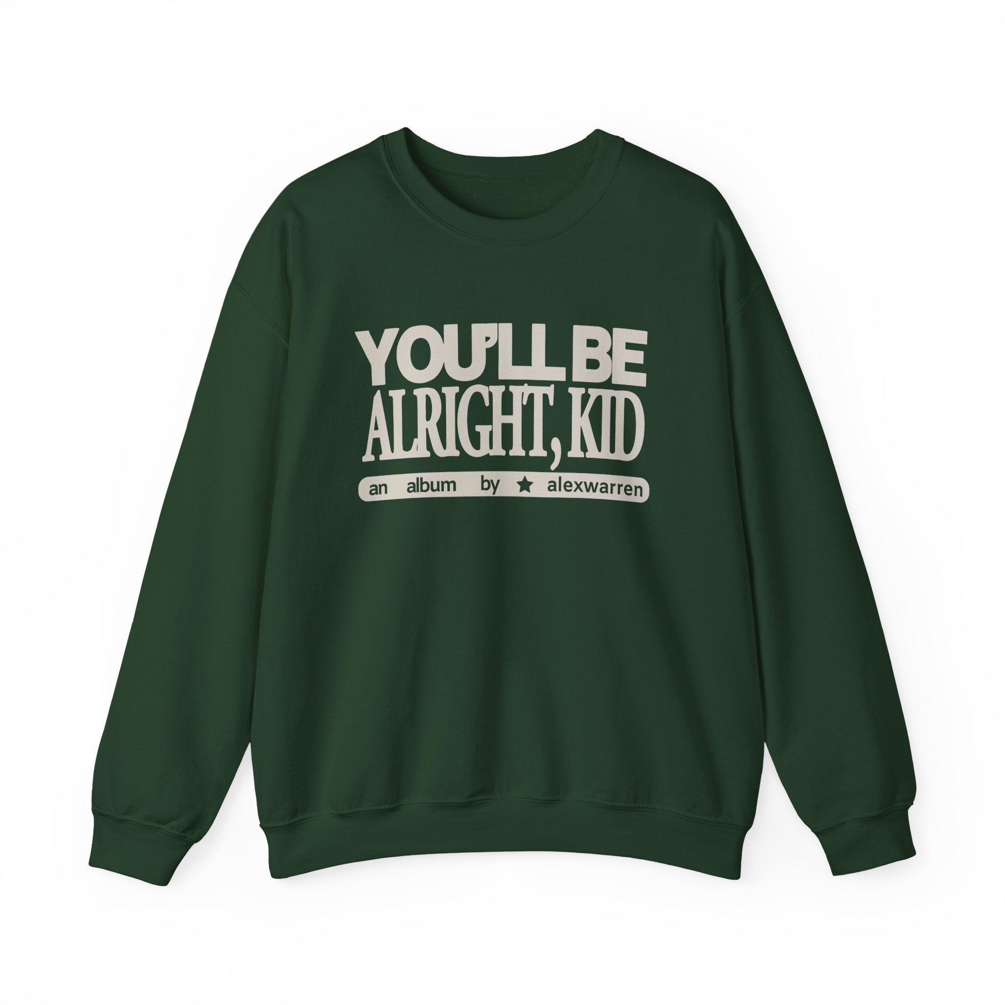 Alex Warren You’ll Be Alright Kid Unisex Heavy Blend™ Crewneck Sweatshirt