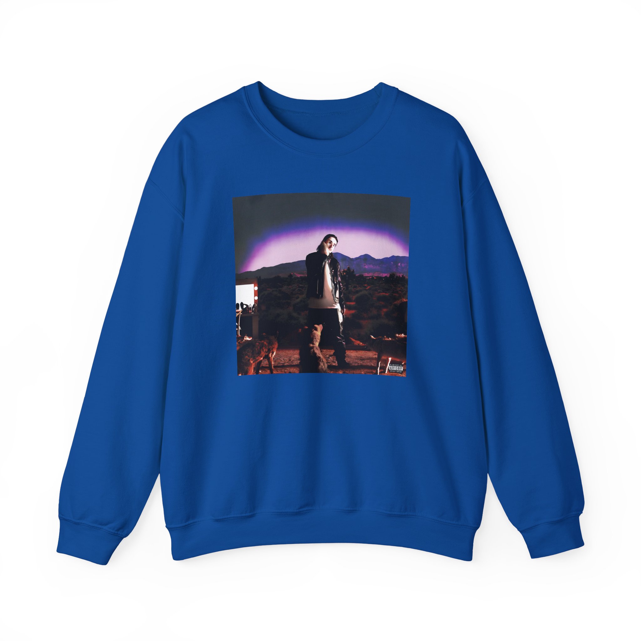 Tommy Richman Debut Album Coyote Unisex Heavy Blendâ„¢ Crewneck Sweatshirt