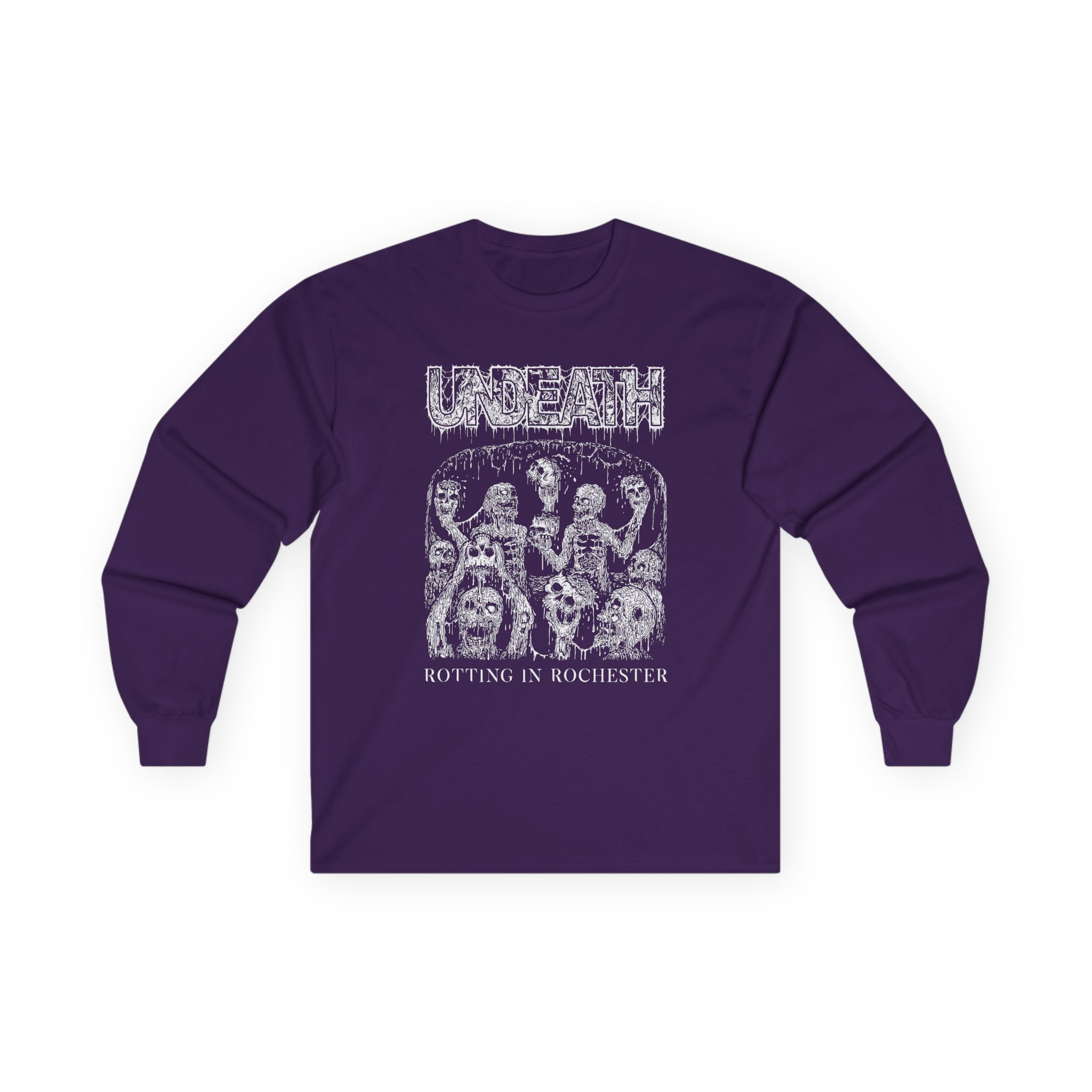 Undeath Rotting in Rochester Unisex Ultra Cotton Long Sleeve Tee