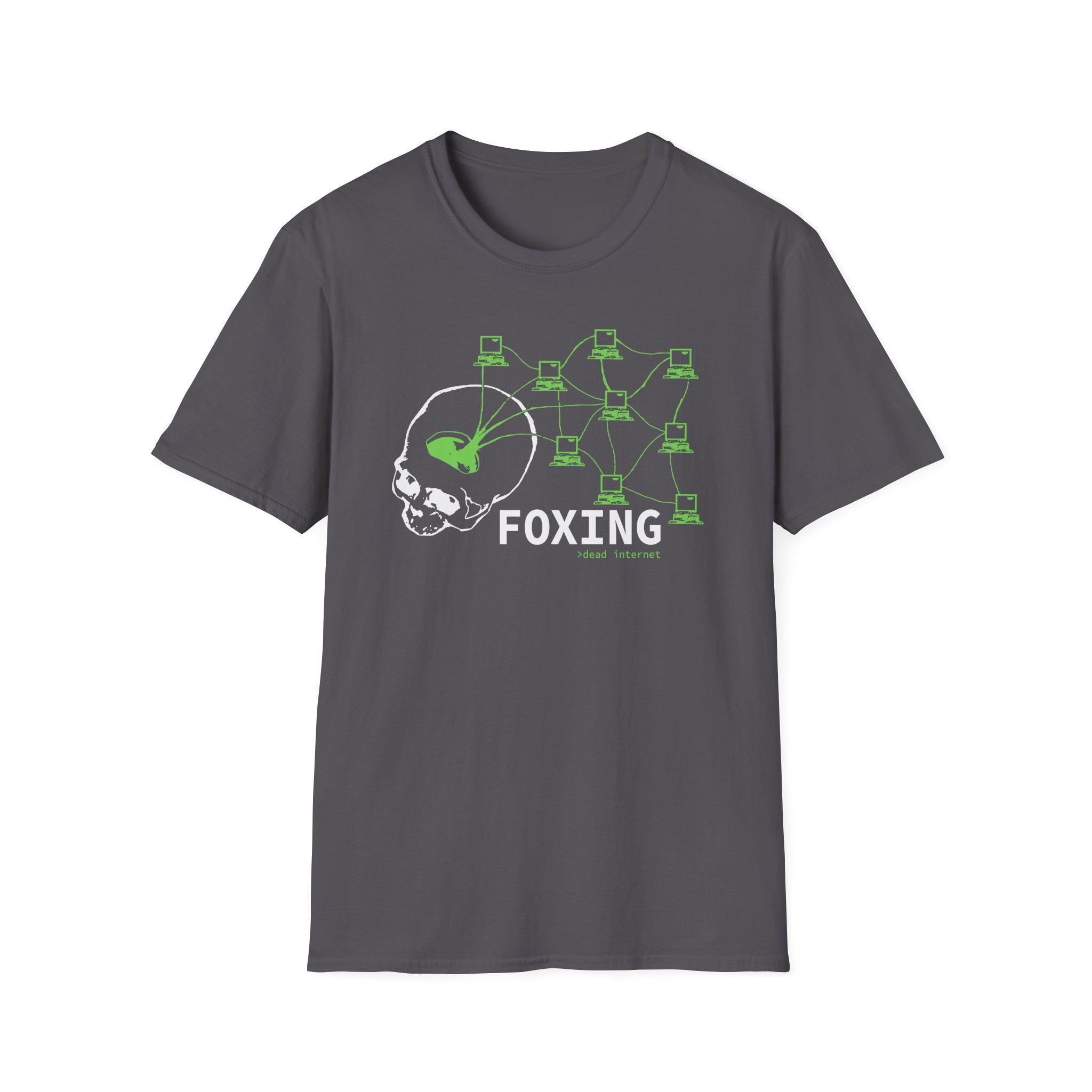 Foxing Dead Internet Unisex Softstyle T-Shirt