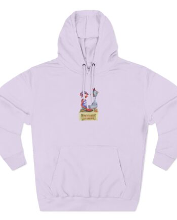 Emergency Intercom Three-Panel Fleece Hoodie