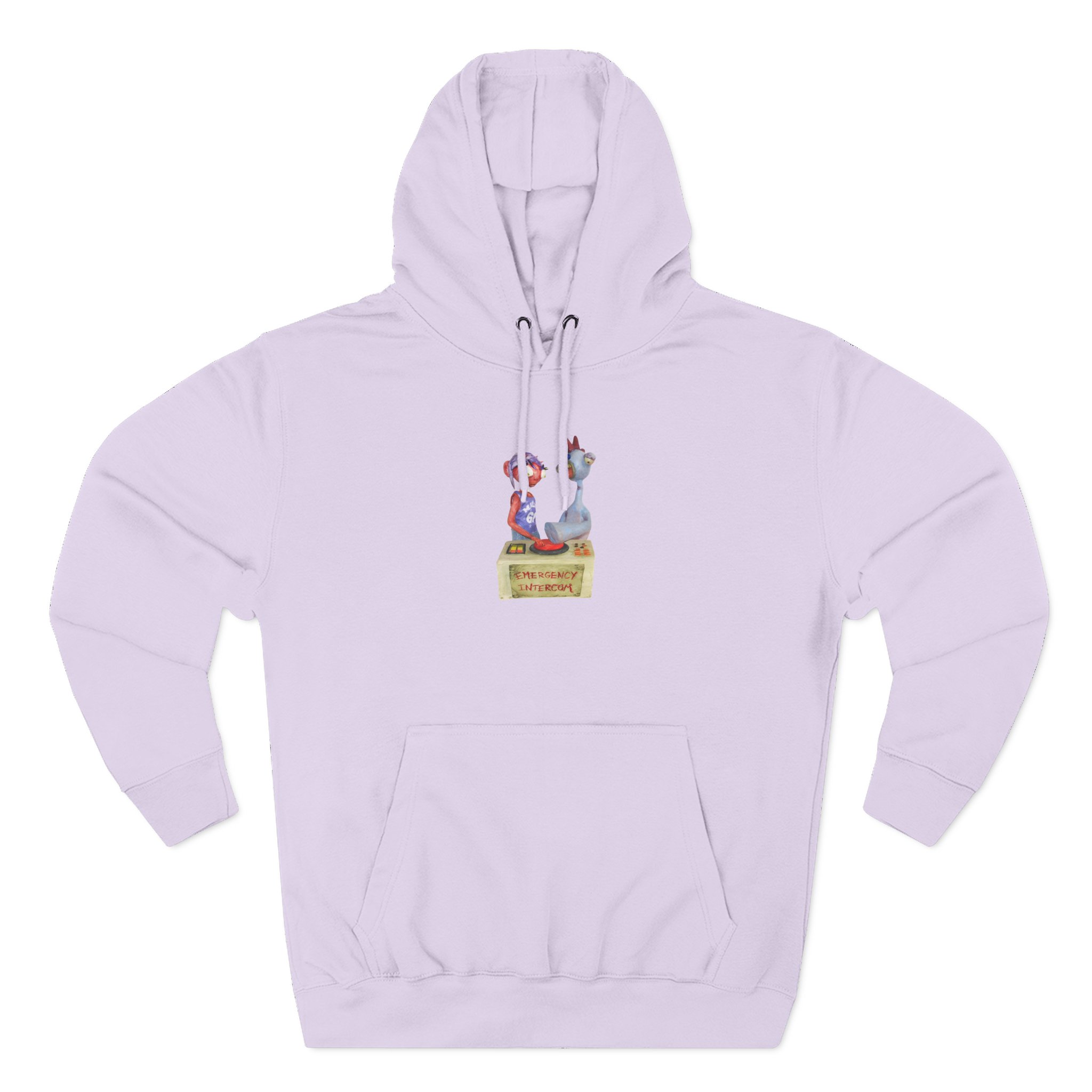 Emergency Intercom Three-Panel Fleece Hoodie