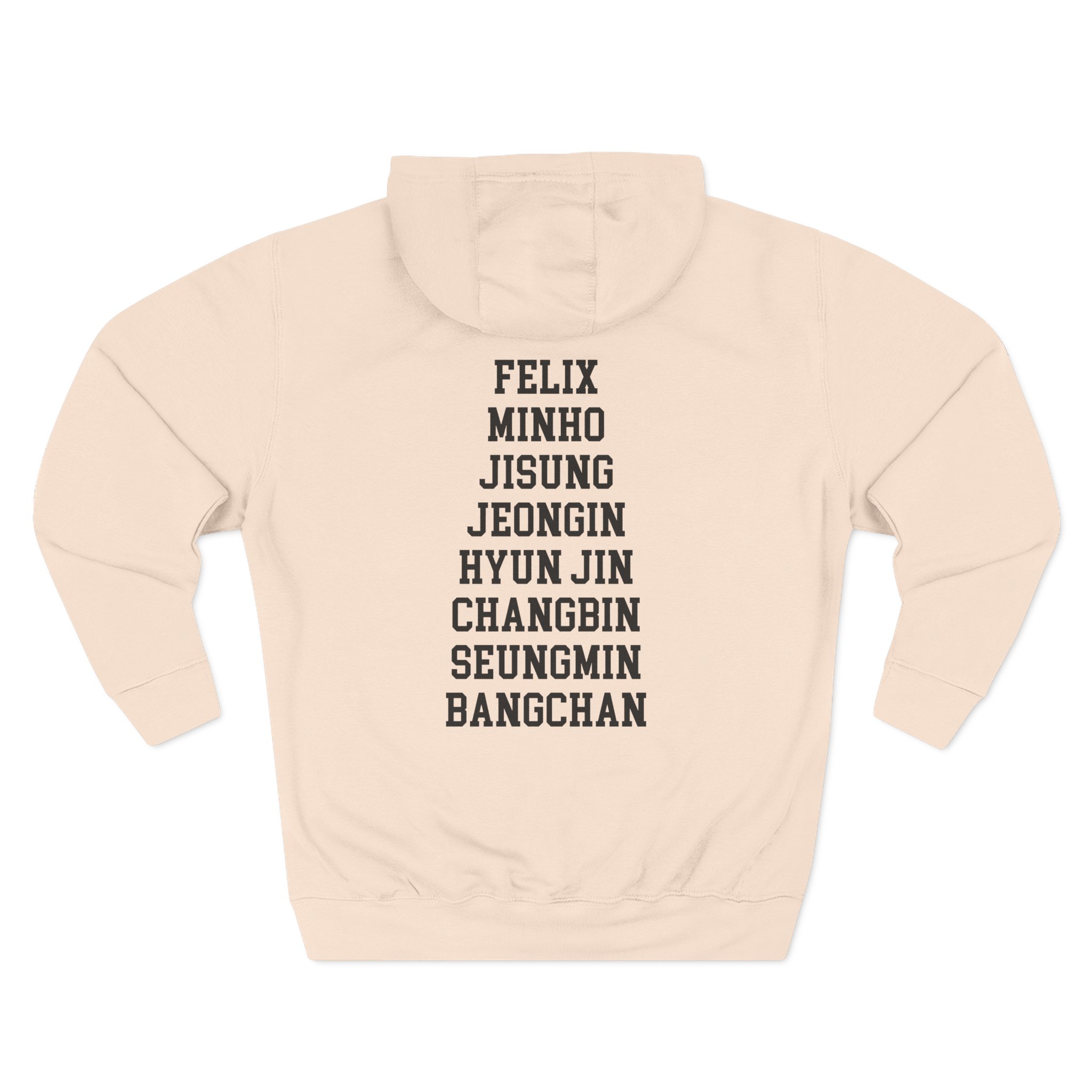 Stray Kids Three-Panel Fleece Hoodie