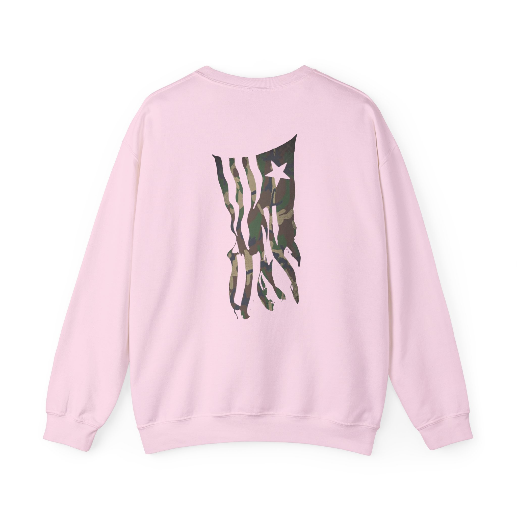 Lamb of God Camo Flag Unisex Heavy Blendâ„¢ Crewneck Sweatshirt