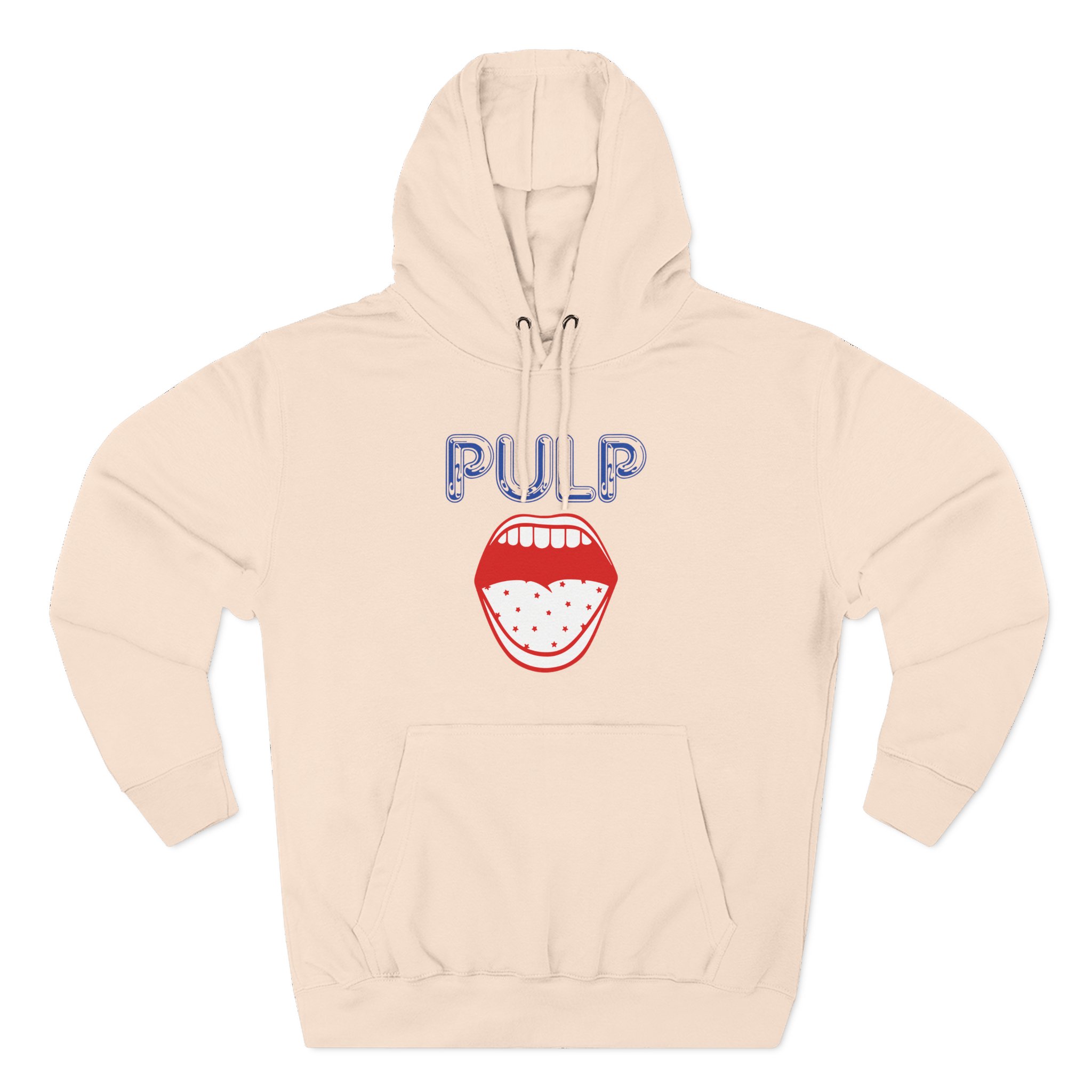 Pulp Big Mouth Three-Panel Fleece Hoodie