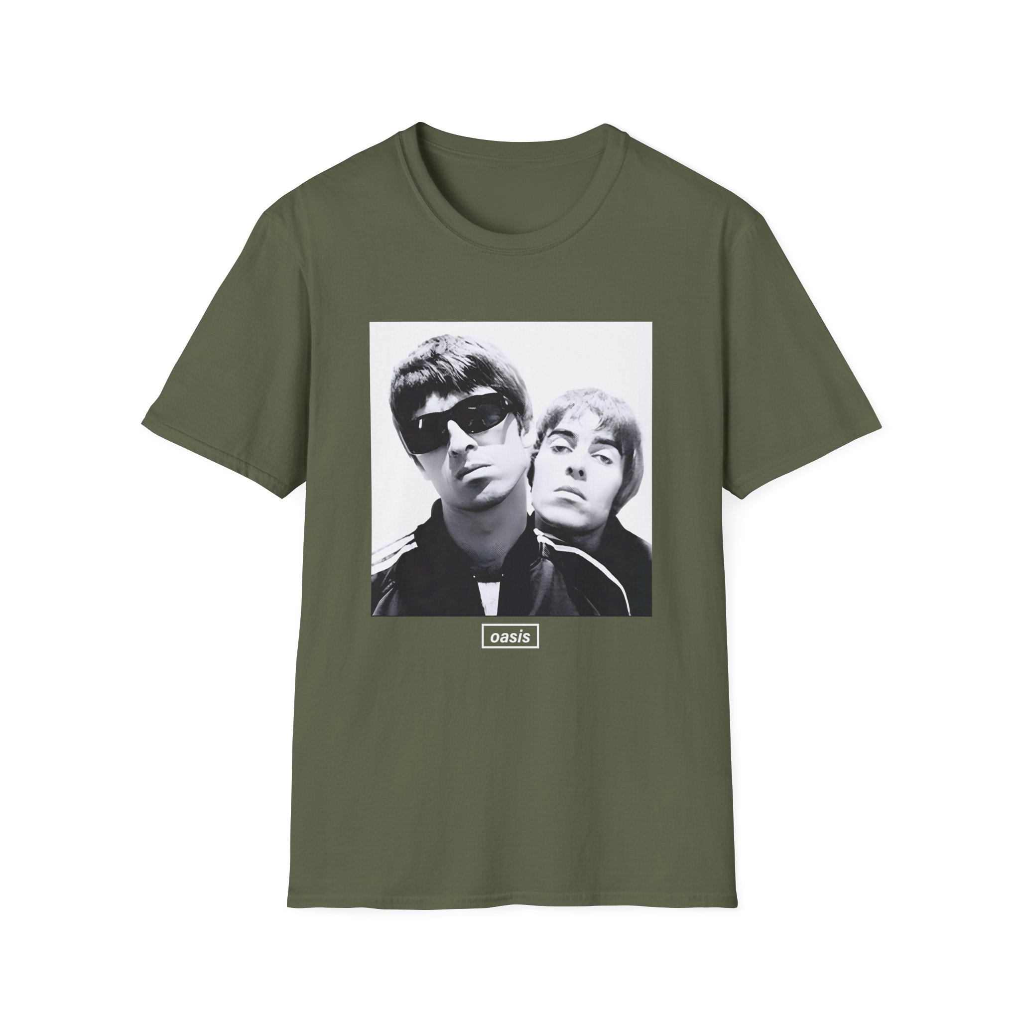 Oasis Liam & Noel Unisex Softstyle T-Shirt