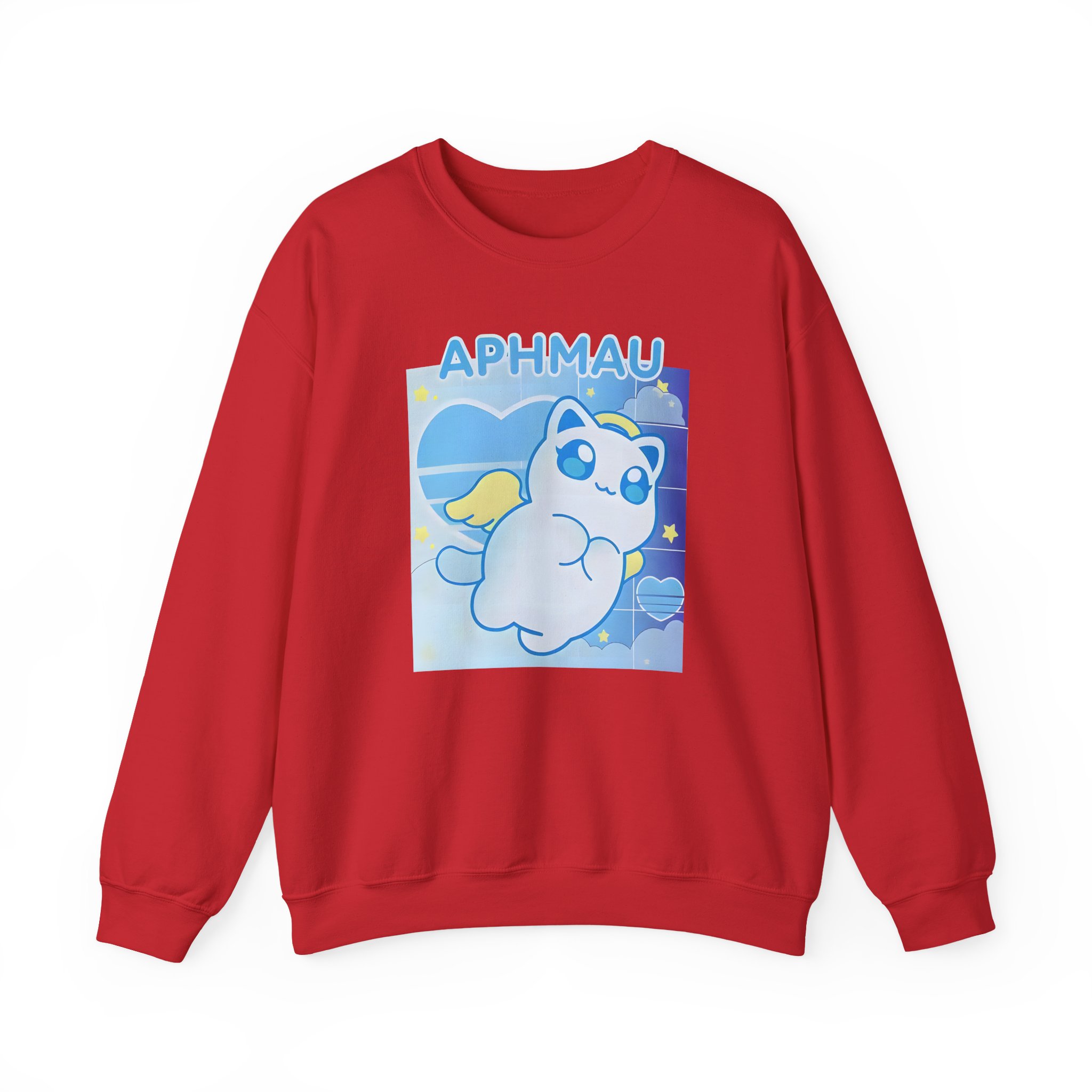 Aphmau Naughty Nice Holiday Unisex Heavy Blendâ„¢ Crewneck Sweatshirt