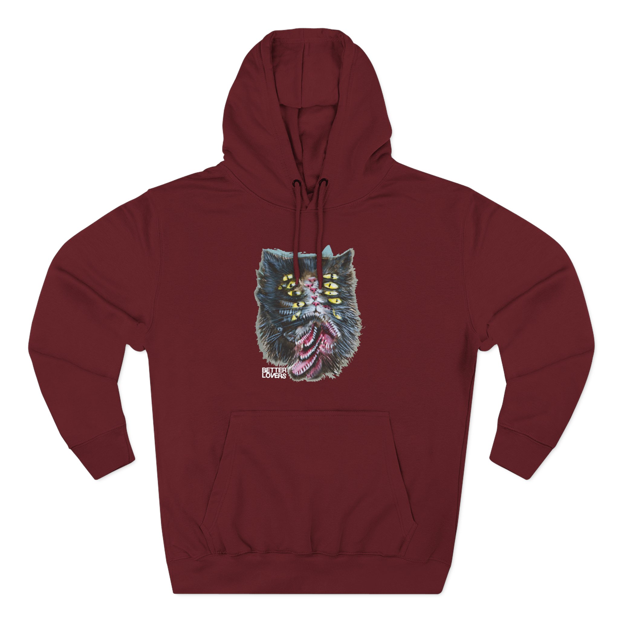 Better Lovers Montouri Design Three-Panel Fleece Hoodie