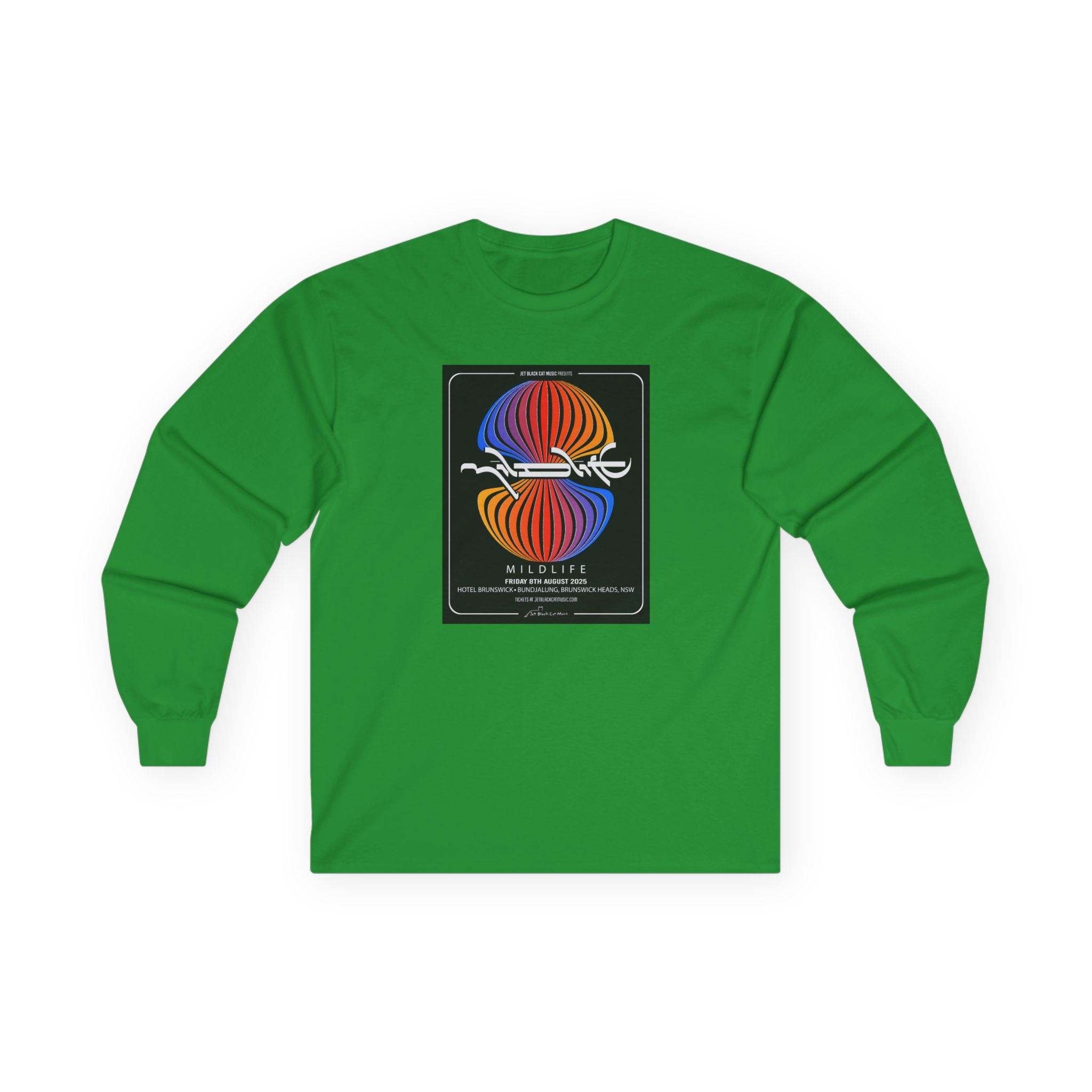 Mildlife Hotel Brunswick, NSW Concert Unisex Ultra Cotton Long Sleeve Tee