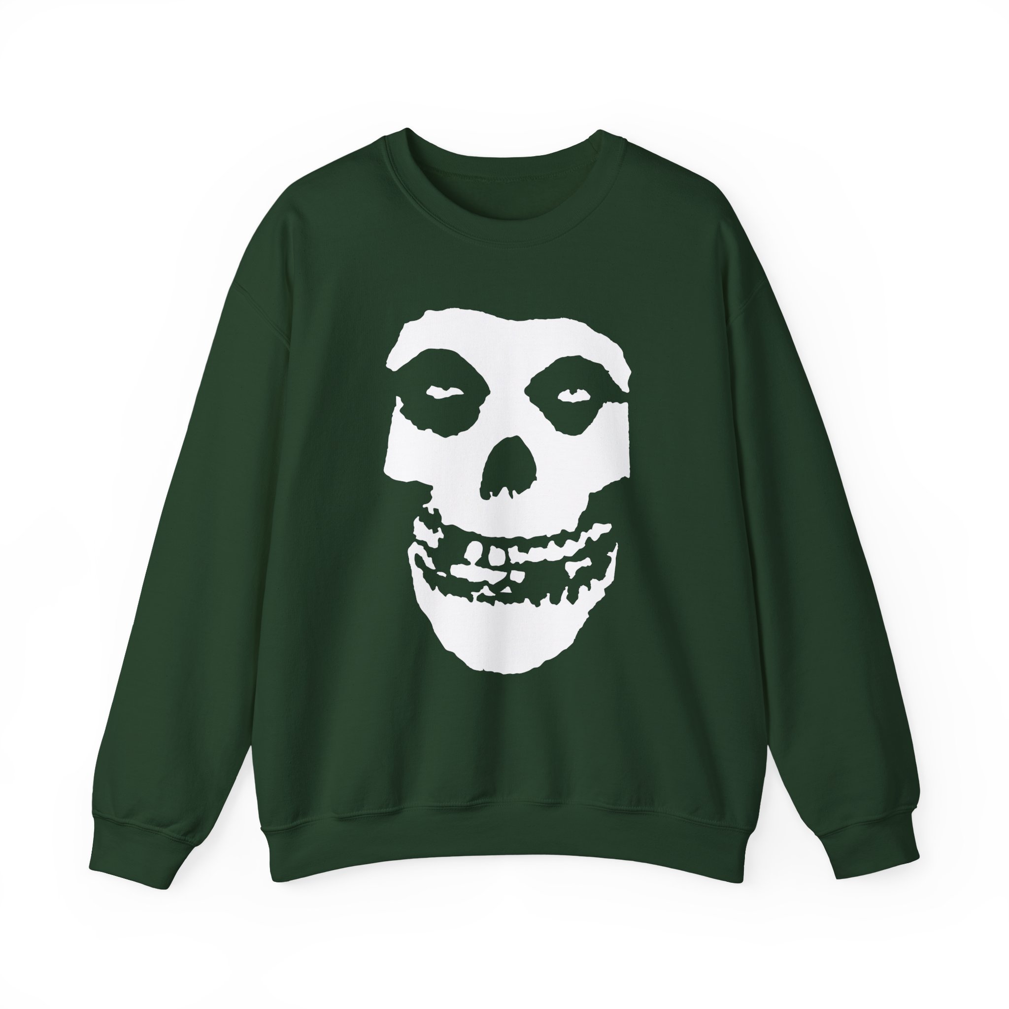 Misfits Classic Fiend Skull Unisex Heavy Blendâ„¢ Crewneck Sweatshirt