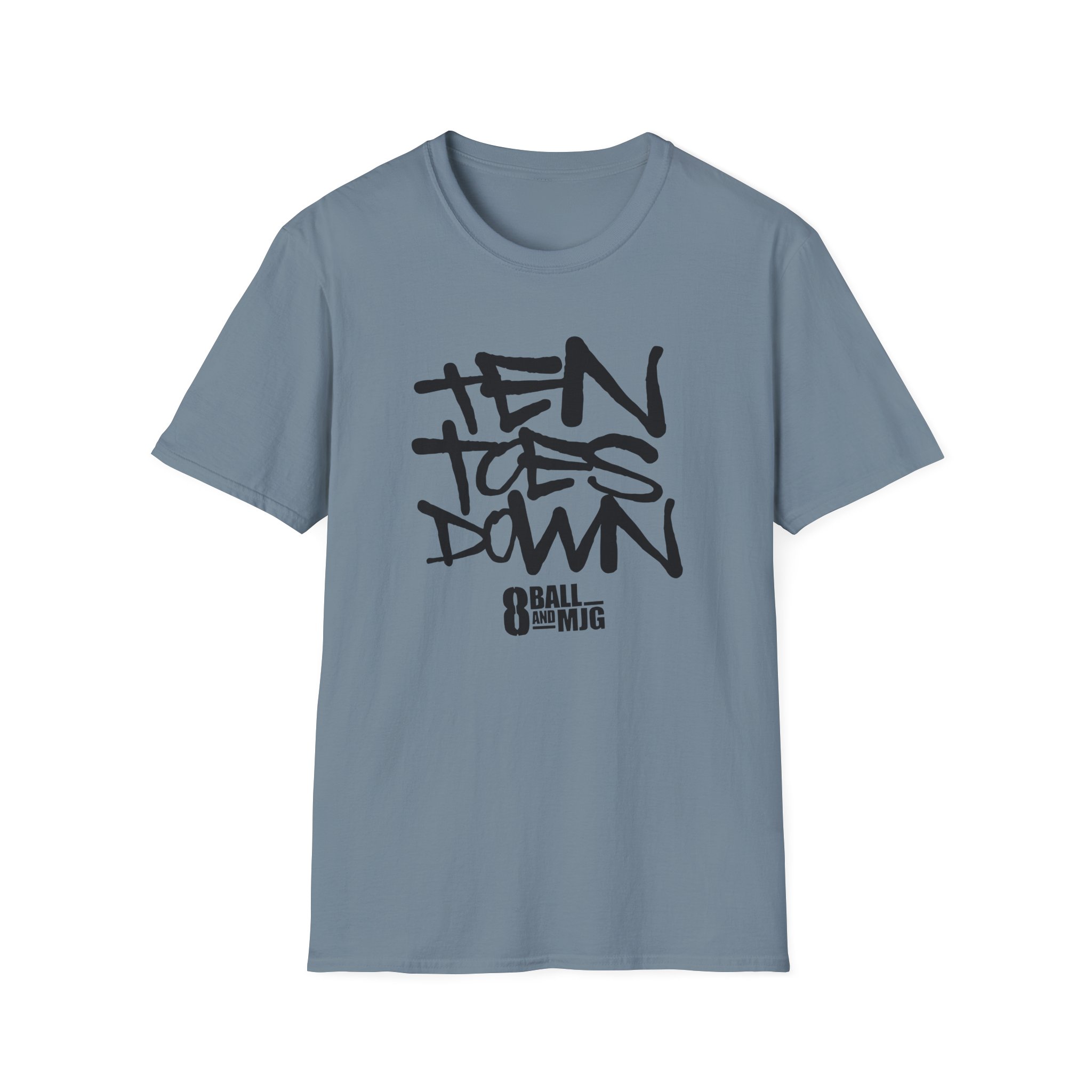 8ball Mjg Ten Toes Down Unisex Softstyle T-Shirt