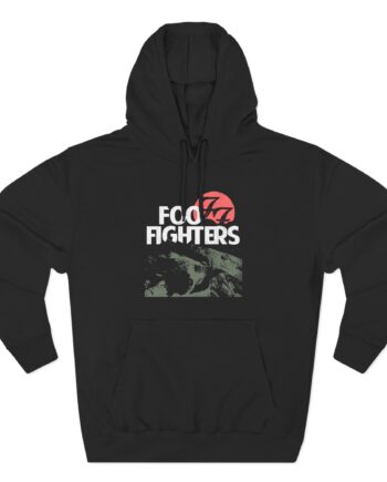 Foo Fighters  Three-Panel Fleece Hoodie