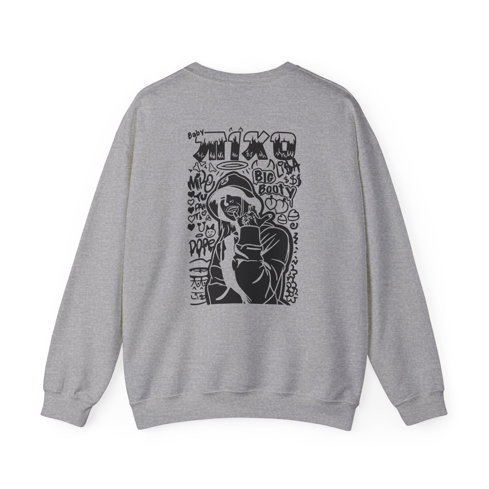Young Miko Unisex Heavy Blendâ„¢ Crewneck Sweatshirt