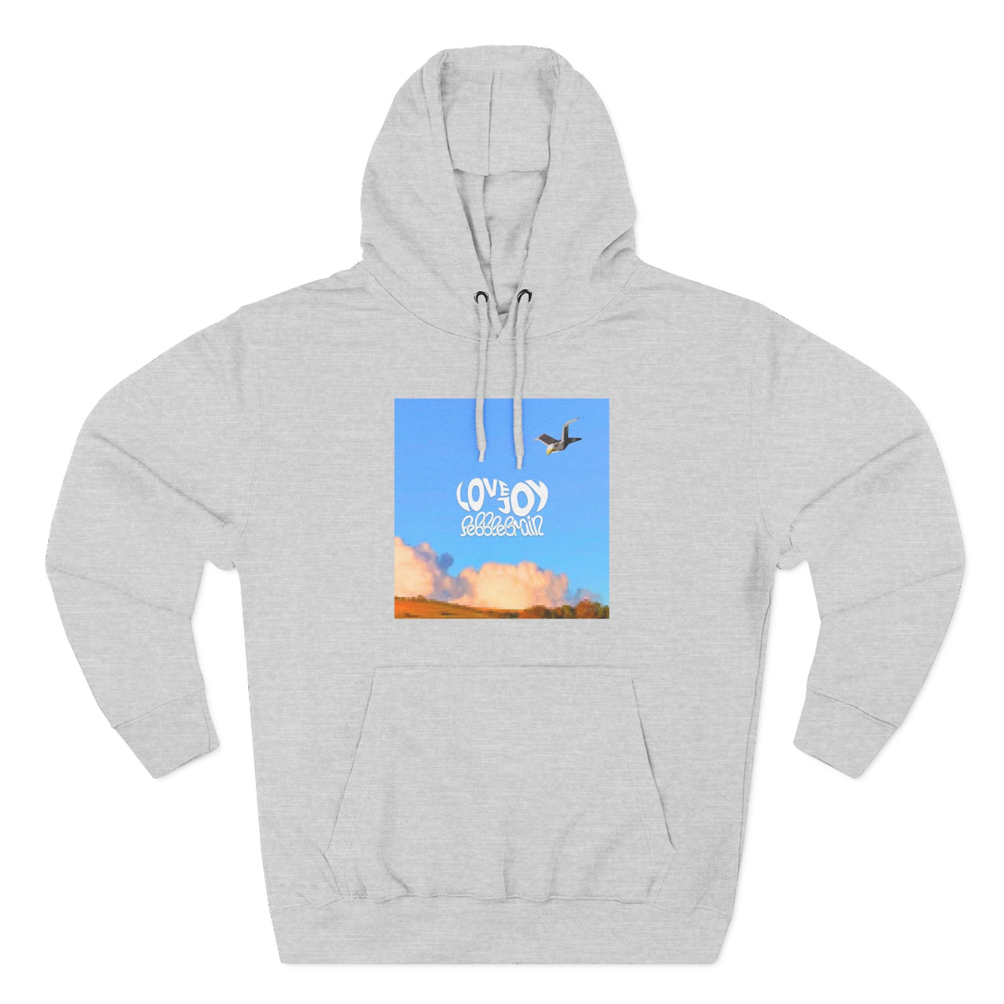 Lovejoy Pebblebrain Three-Panel Fleece Hoodie