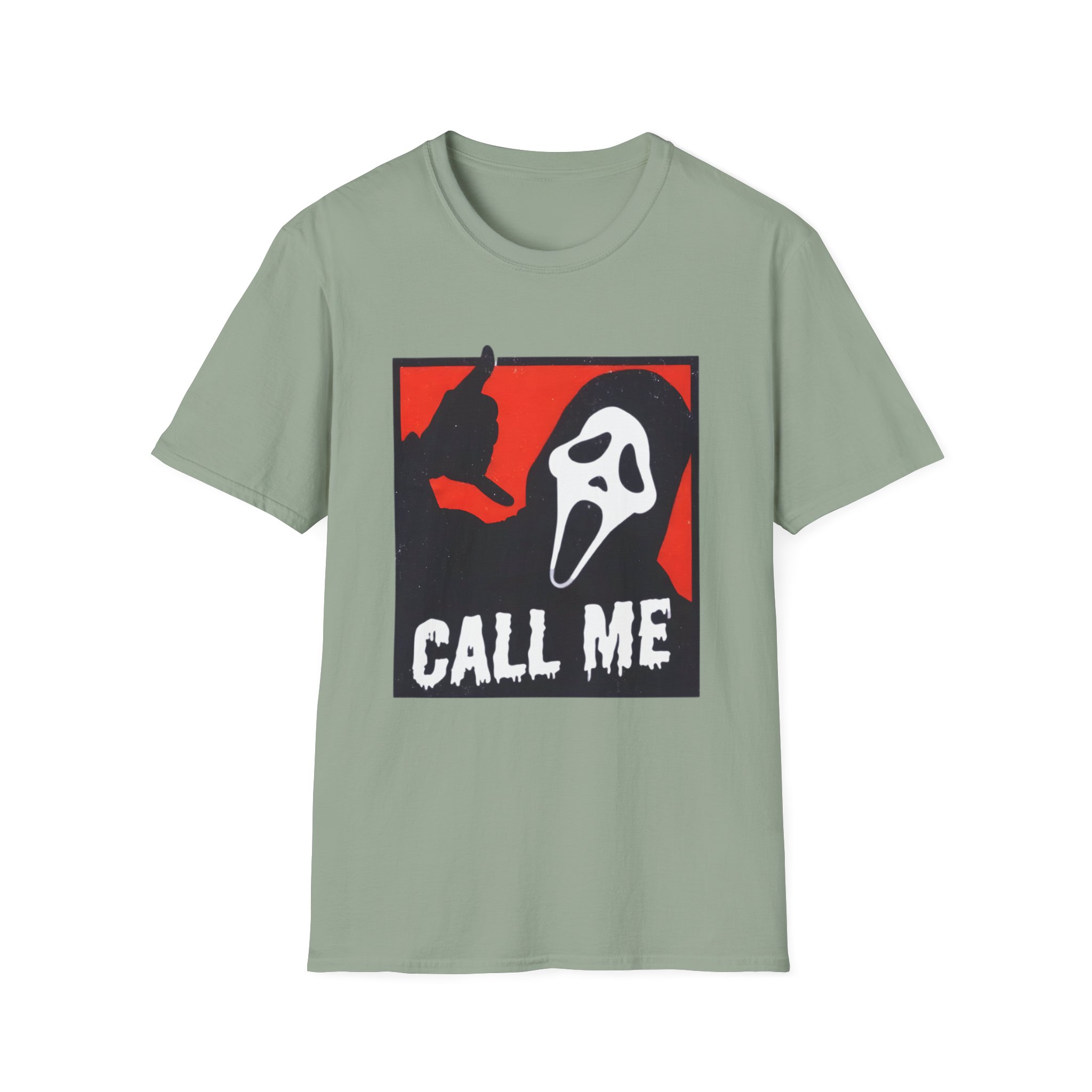 Ghostface CALL ME Unisex Softstyle T-Shirt