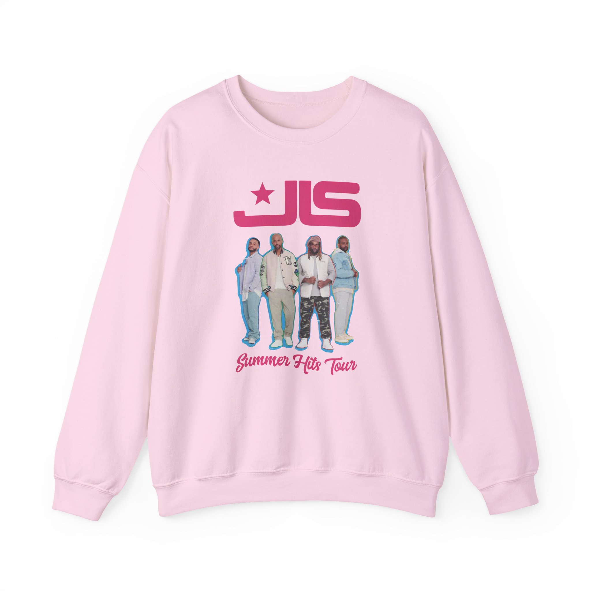 JLS Summer Hits Tour Unisex Heavy Blendâ„¢ Crewneck Sweatshirt