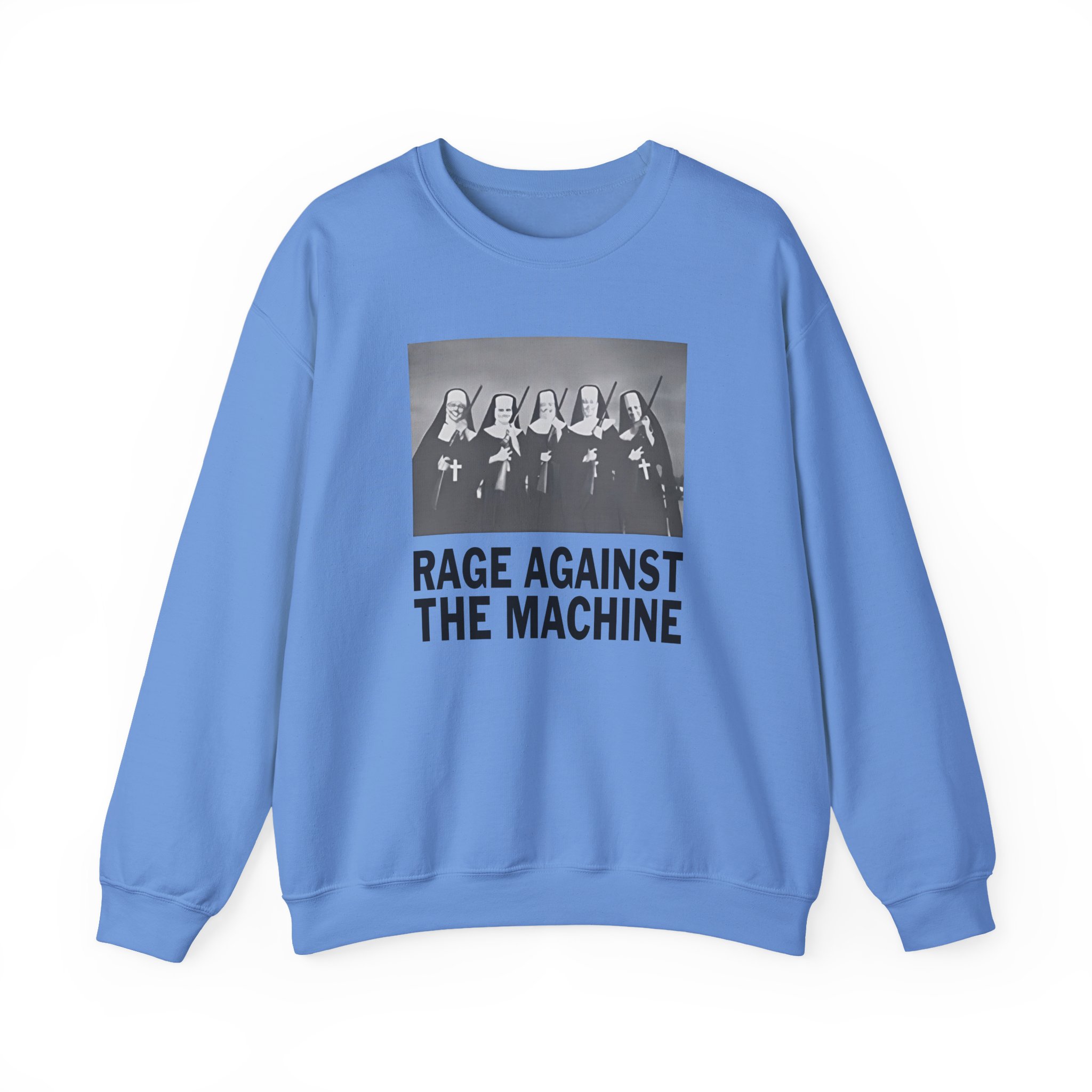Rage Against the Machine Nuns and Guns Unisex Heavy Blendâ„¢ Crewneck Sweatshirt