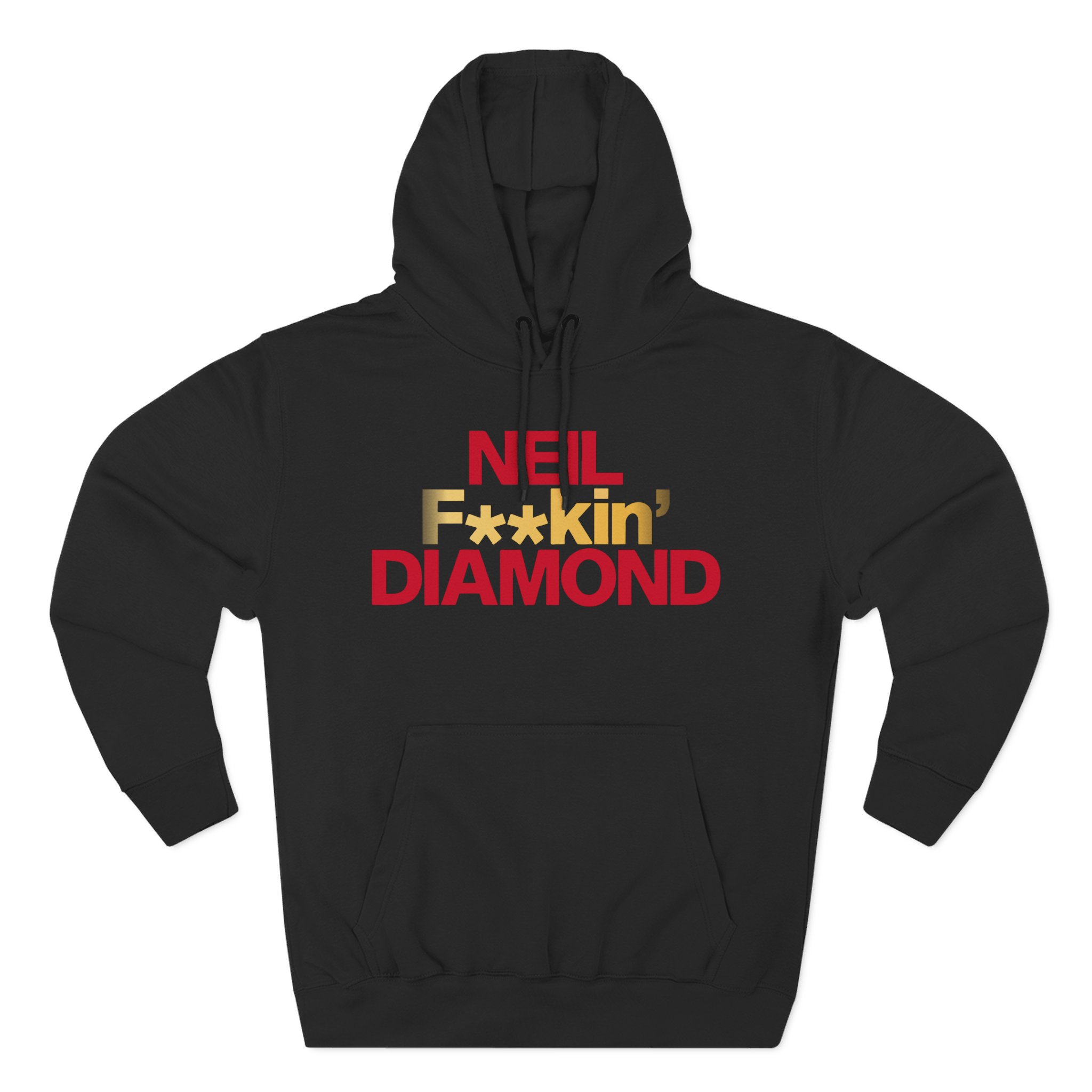 Neil F**kin' Diamond Three-Panel Fleece Hoodie