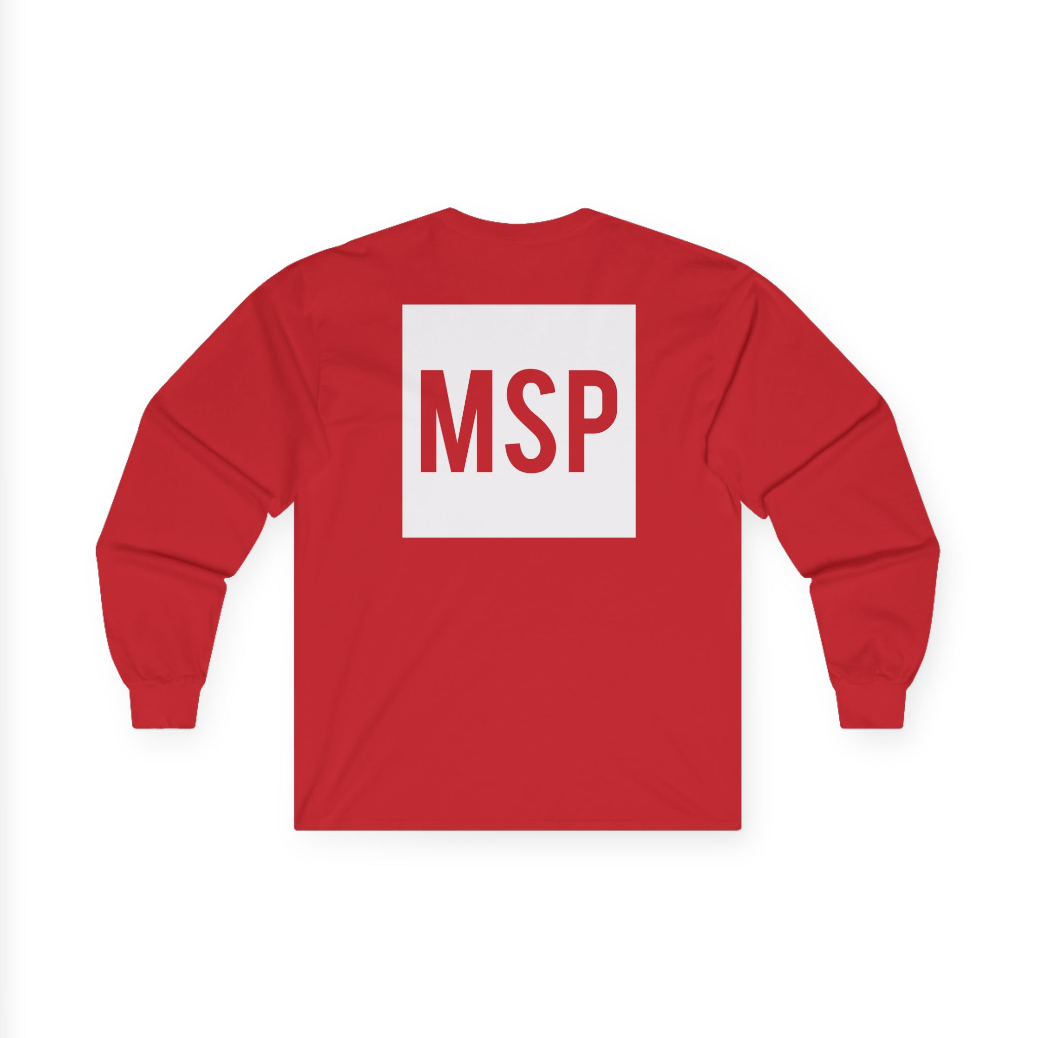 Manic Street Preachers Block Logo Unisex Ultra Cotton Long Sleeve Tee