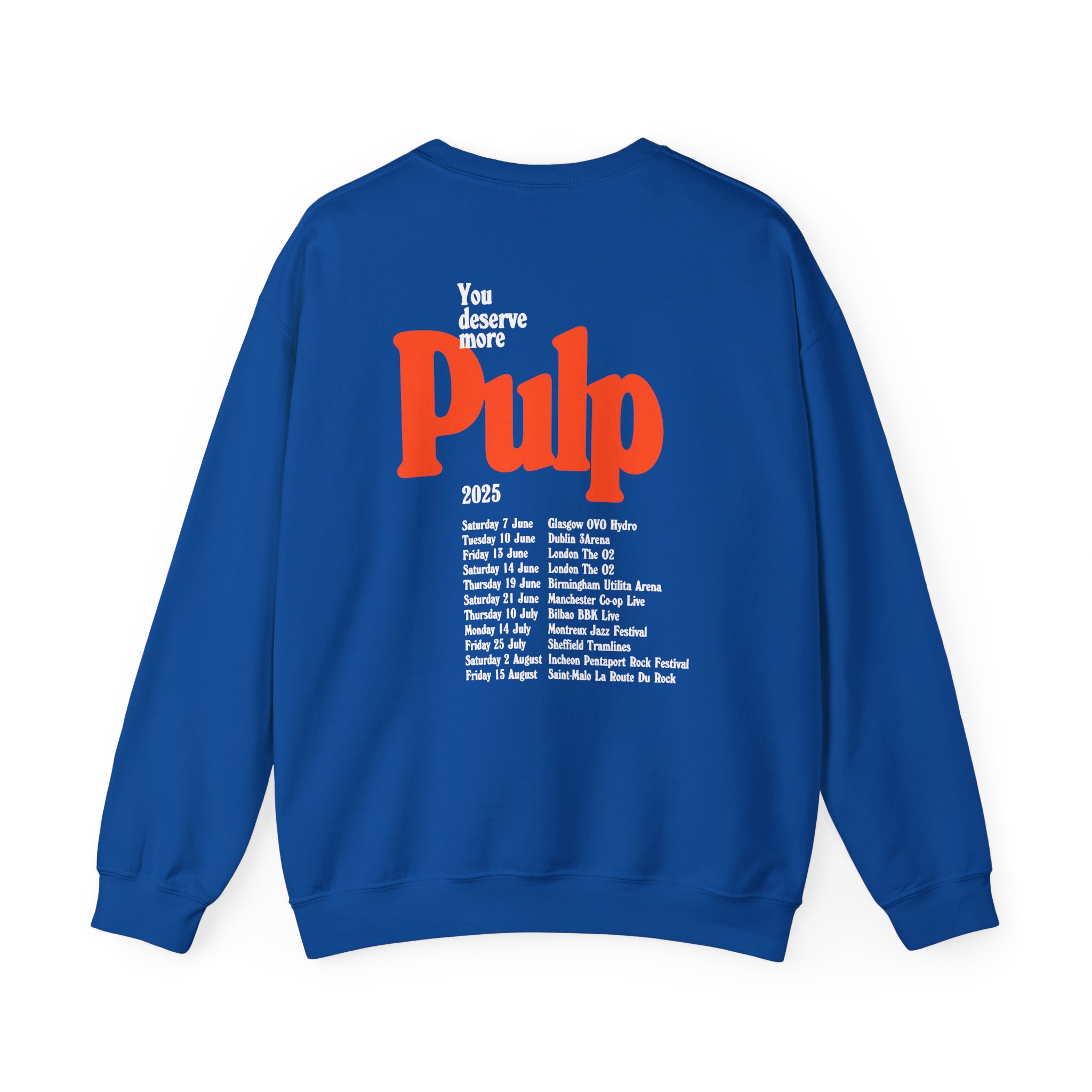 Pulp More 2025 Tour Unisex Heavy Blendâ„¢ Crewneck Sweatshirt