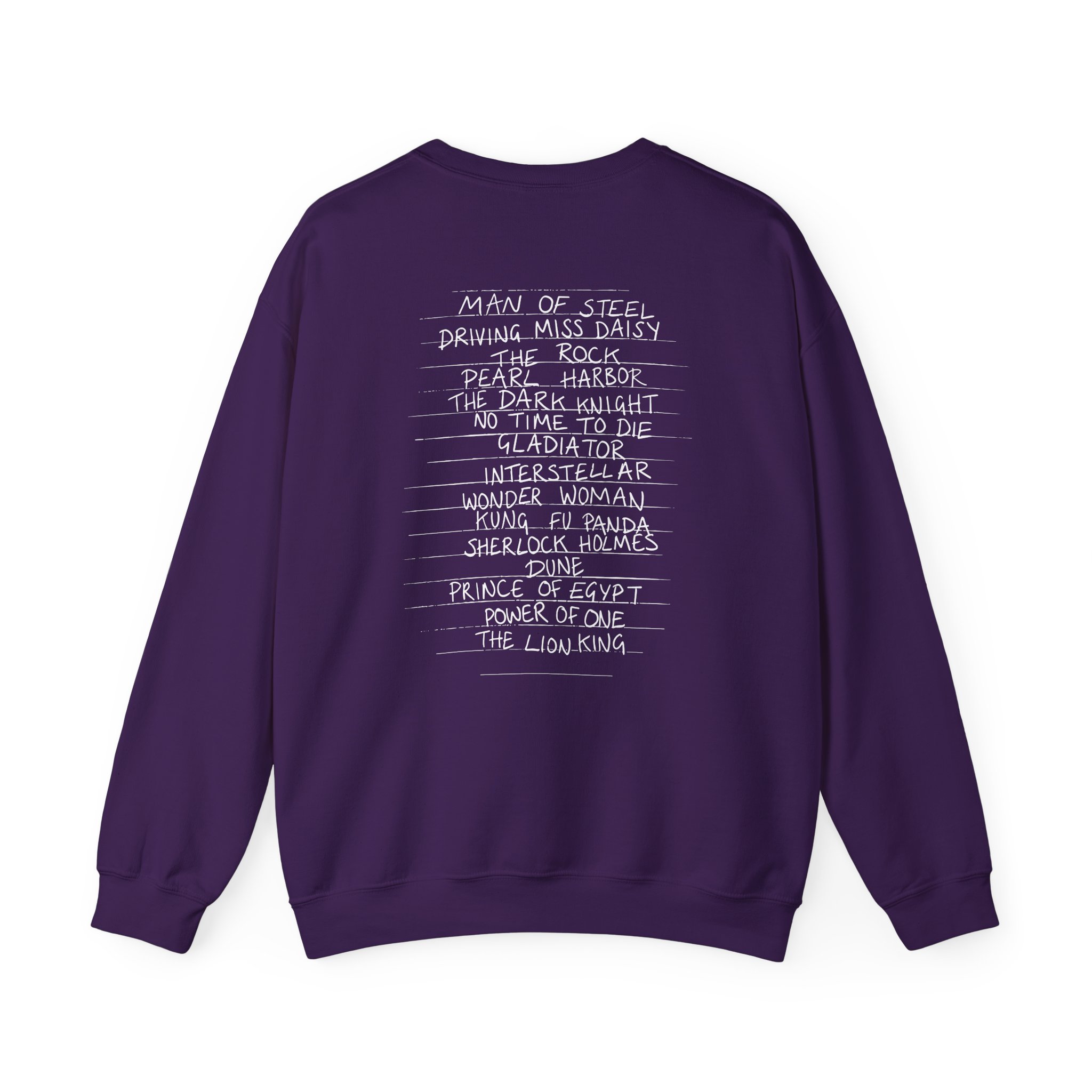 Hans Zimmer Titles Unisex Heavy Blendâ„¢ Crewneck Sweatshirt