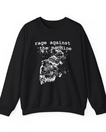 Rage Against the Machine Ratm Cover Tracklist Unisex Heavy Blend™ Crewneck Sweatshirt