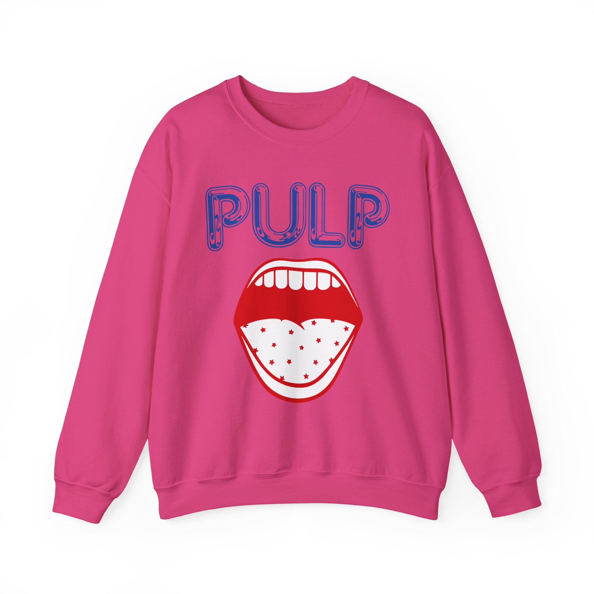 Pulp Big Mouth Unisex Heavy Blendâ„¢ Crewneck Sweatshirt