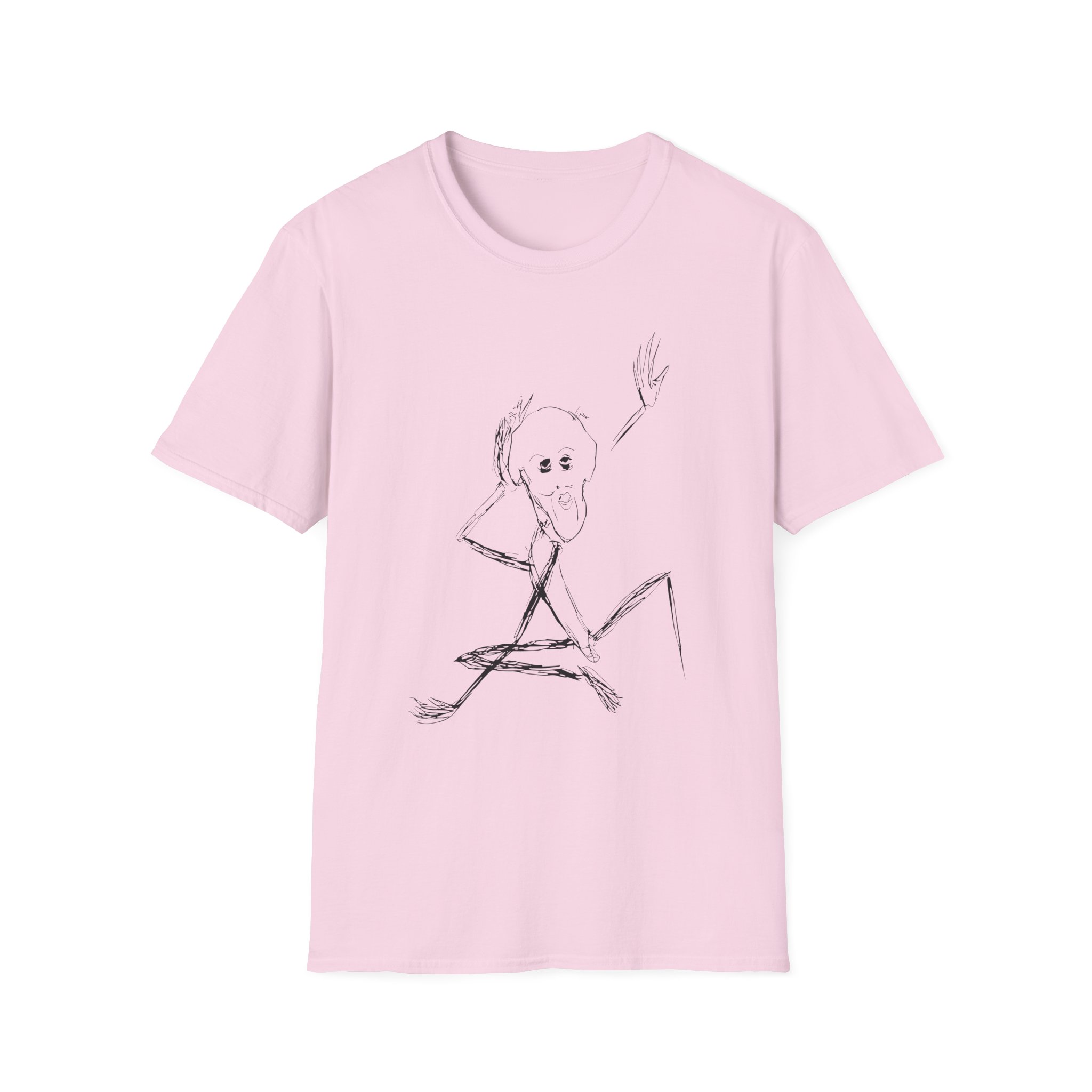 Kurt Cobain Thin Man 2 Unisex Softstyle T-Shirt