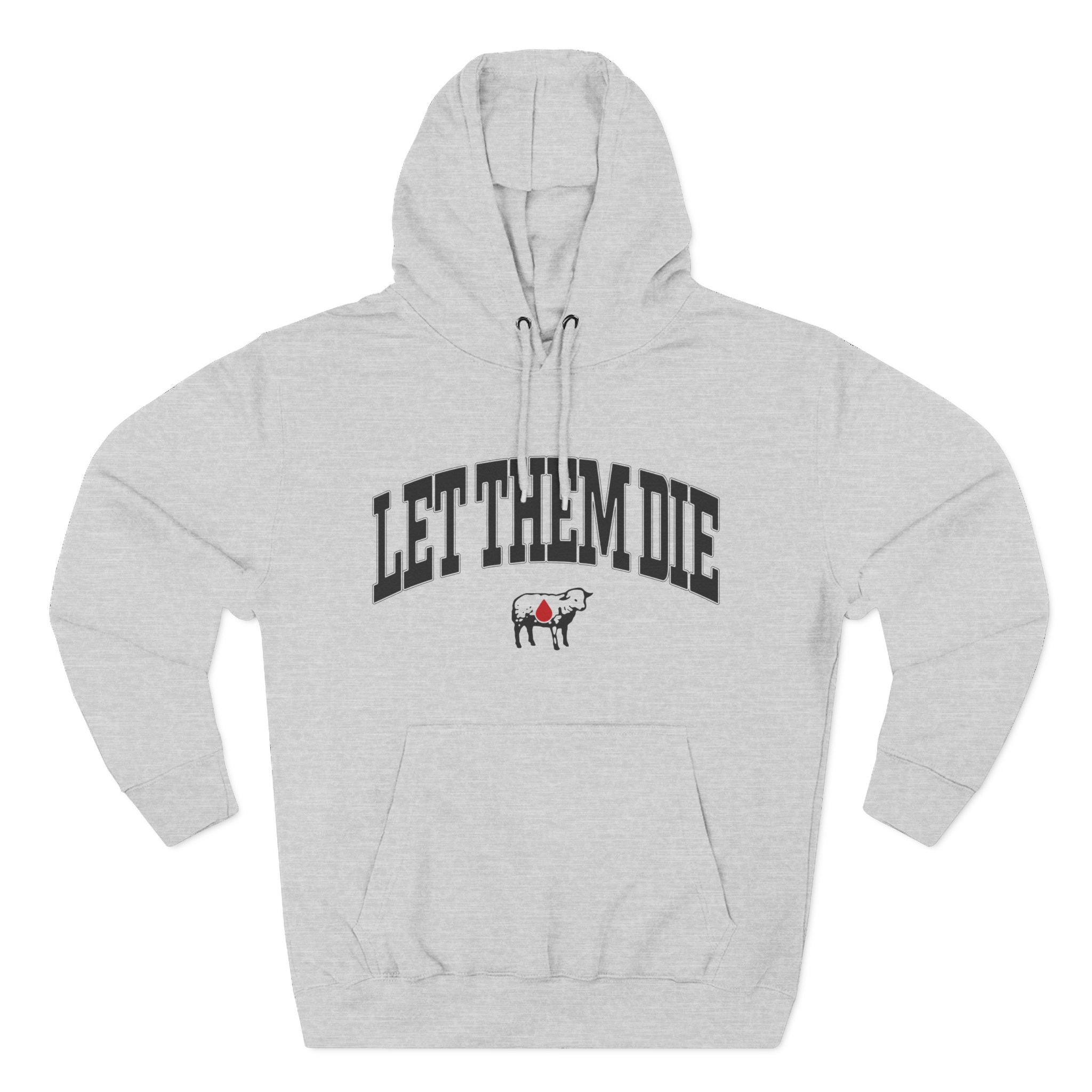 Counterparts Three-Panel Fleece Hoodie