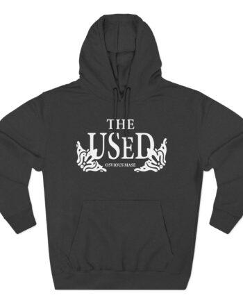 The Used Three-Panel Fleece Hoodie