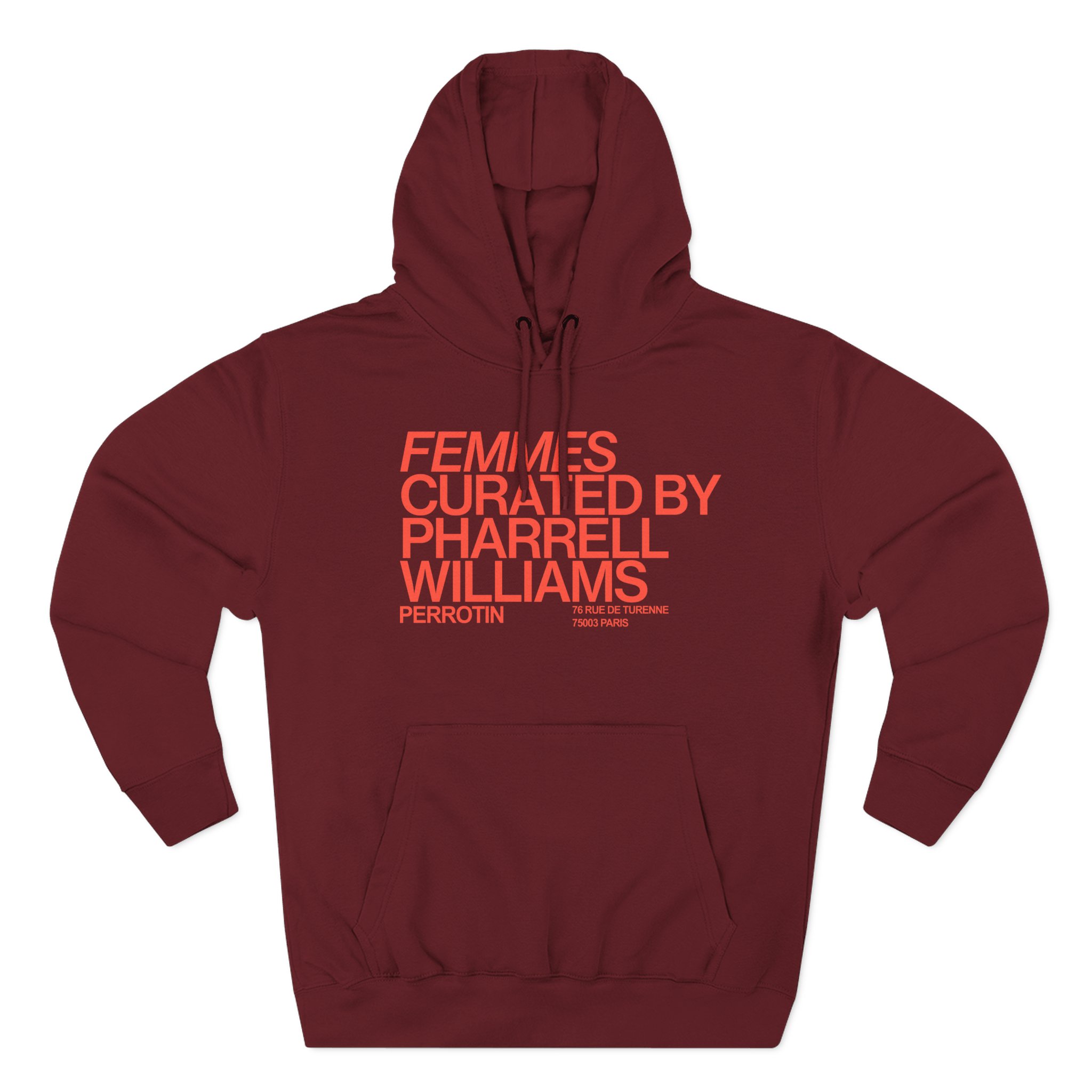 Pharrell Williams Femmes Three-Panel Fleece Hoodie