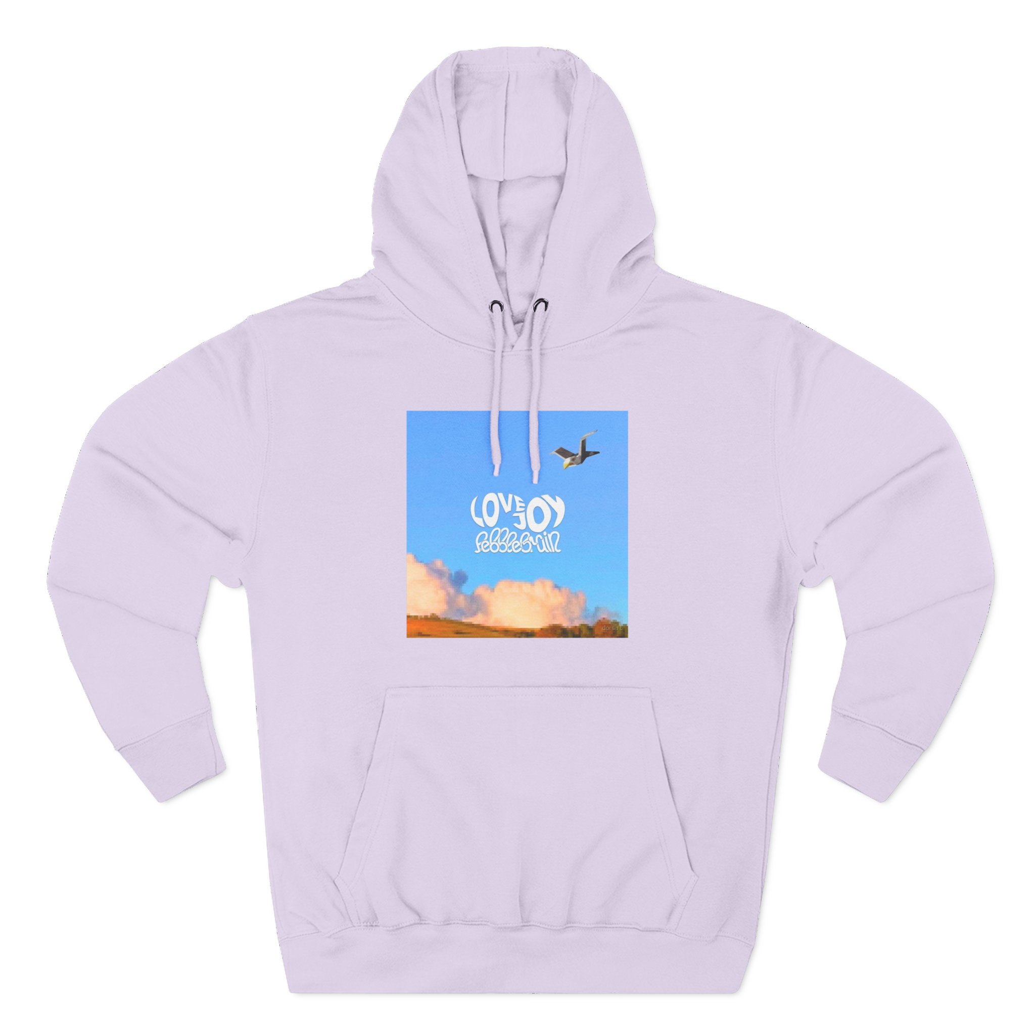 Lovejoy Pebblebrain Three-Panel Fleece Hoodie