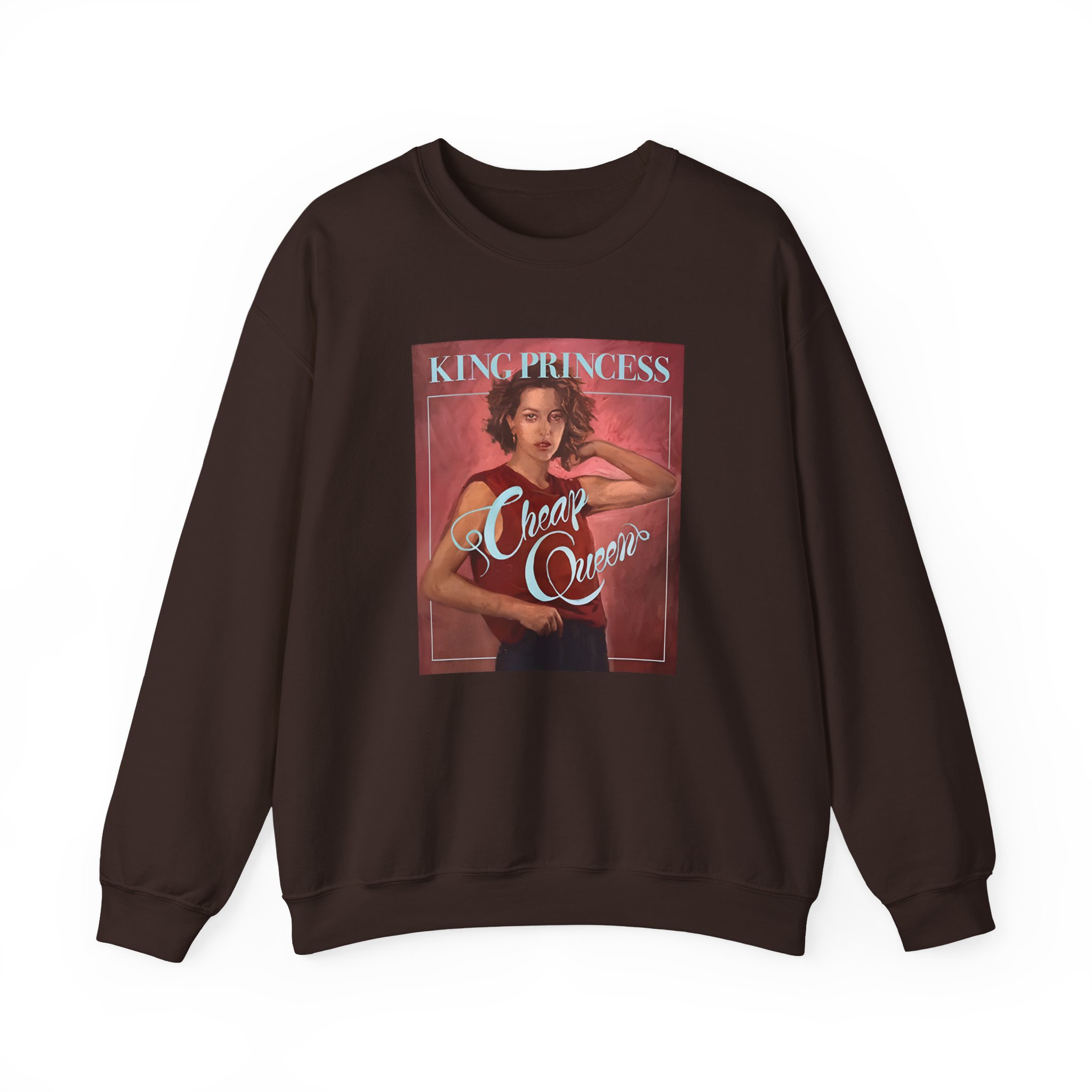 King Princess Cheap Queen Unisex Heavy Blendâ„¢ Crewneck Sweatshirt